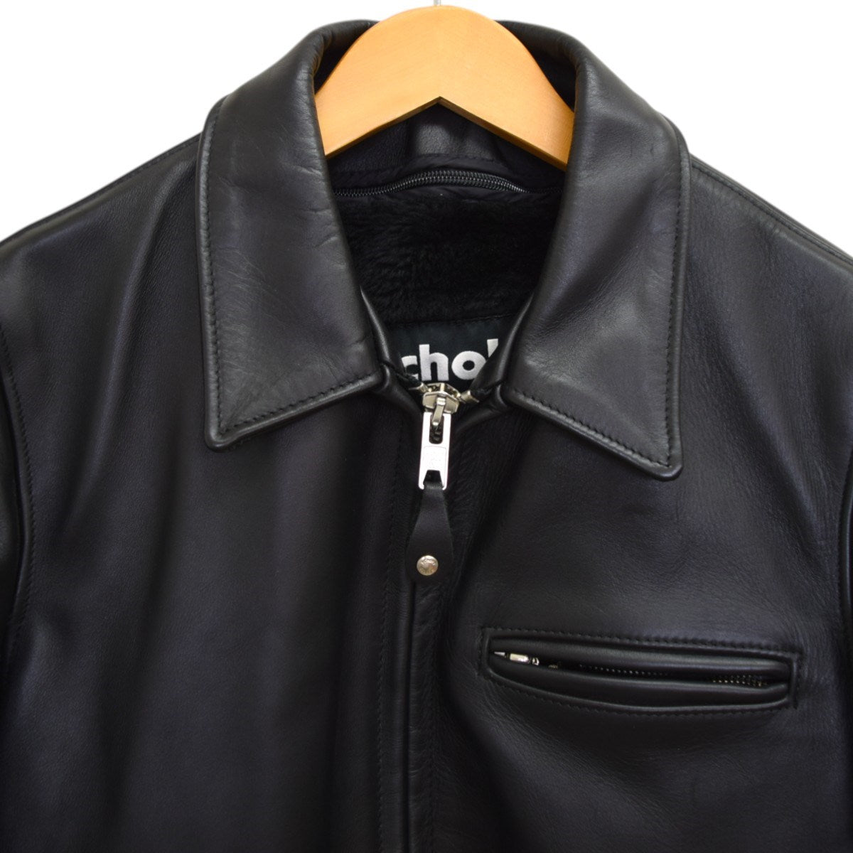 Schott ショット ライナー付きレザージャケット サイズ38 Schott(ショット) LEATHER TRUCKER JACKETライナー付 レザー