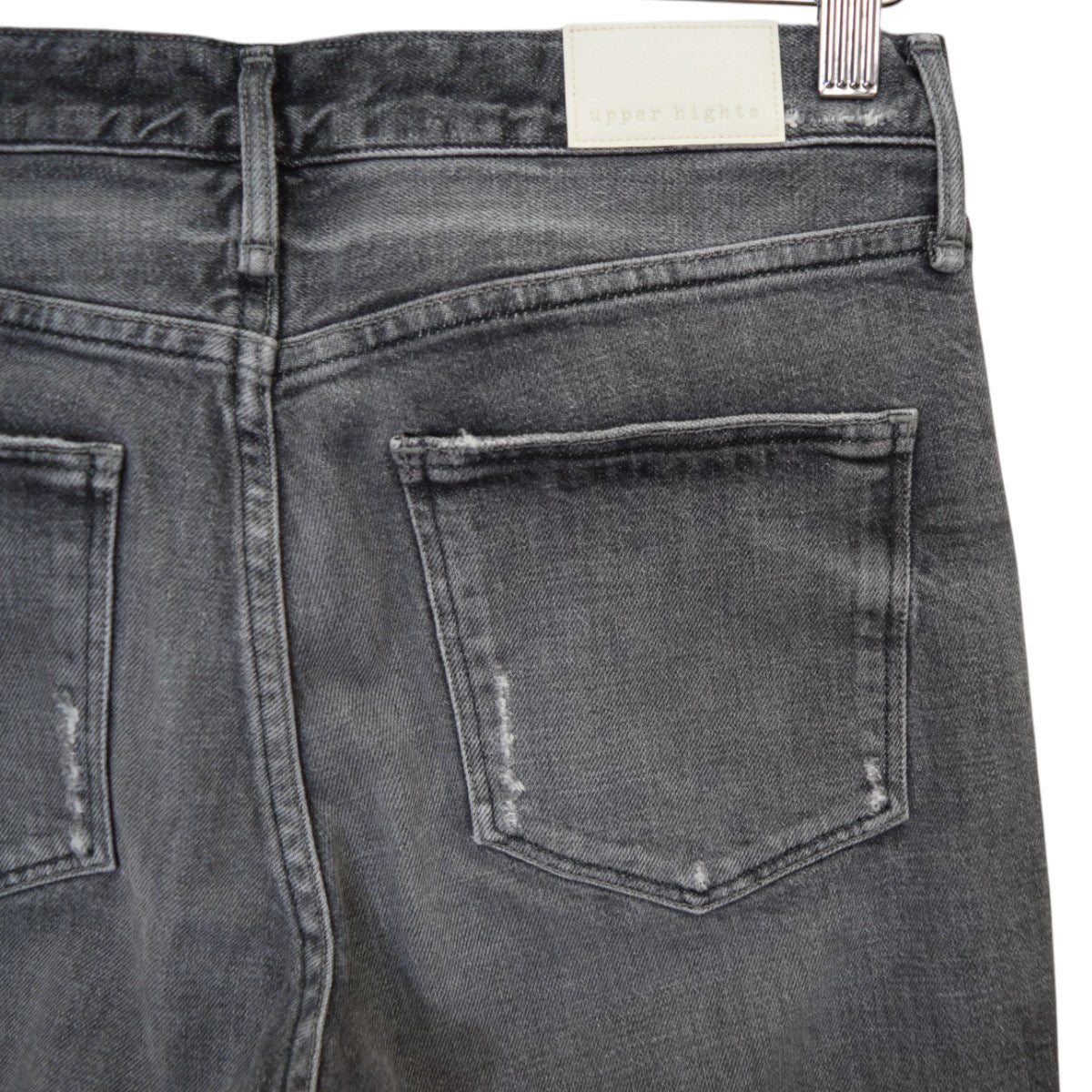 upper hights THE STELLA II PLATINUMユーズド加工スキニーデニムパンツ139300102PLN 古着・中古-4枚目のアイテム画像