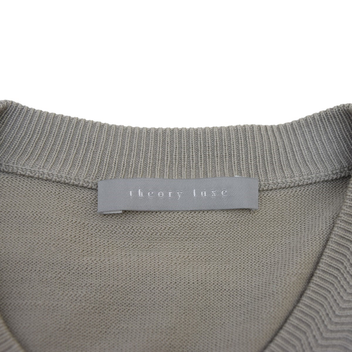 theory luxe NORFOLK HESTER 2クルーネックニットカーディガン 古着・中古-5枚目のアイテム画像
