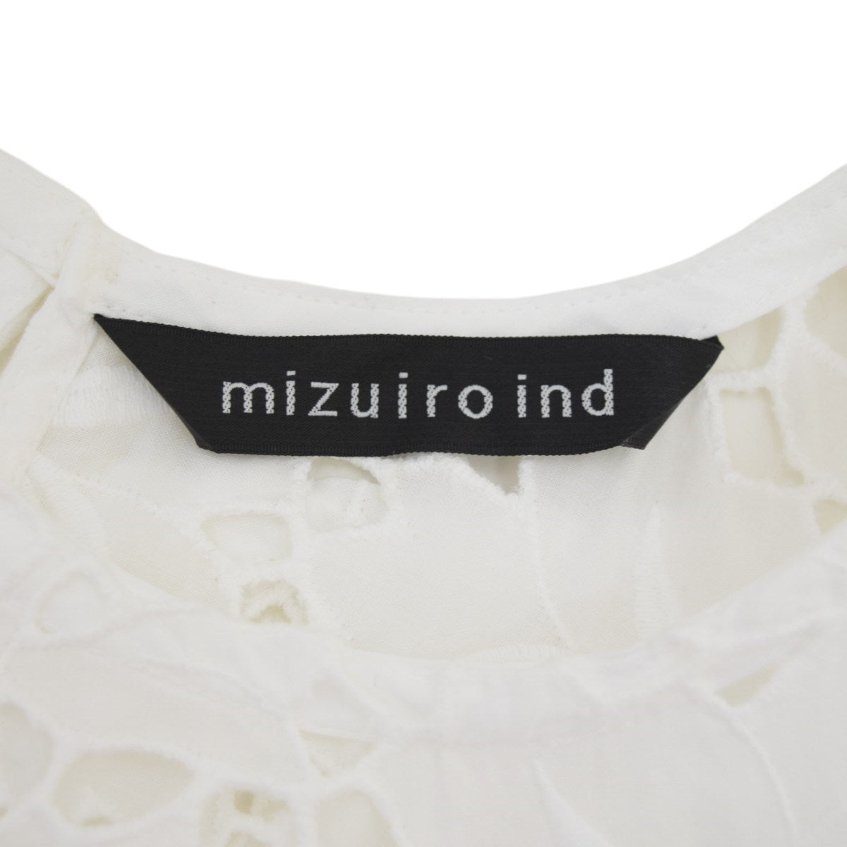 mizuiro-ind レースフレアベスト 古着・中古-4枚目のアイテム画像