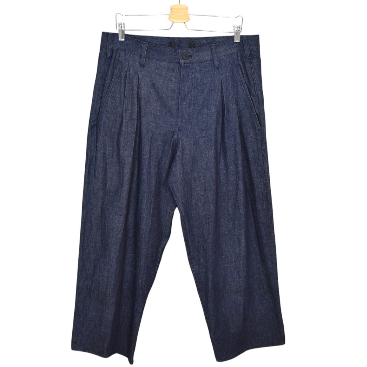 Y’S for men デニム2タックパンツ 2023AWMJ-P02-507 古着・中古-1枚目のアイテム画像