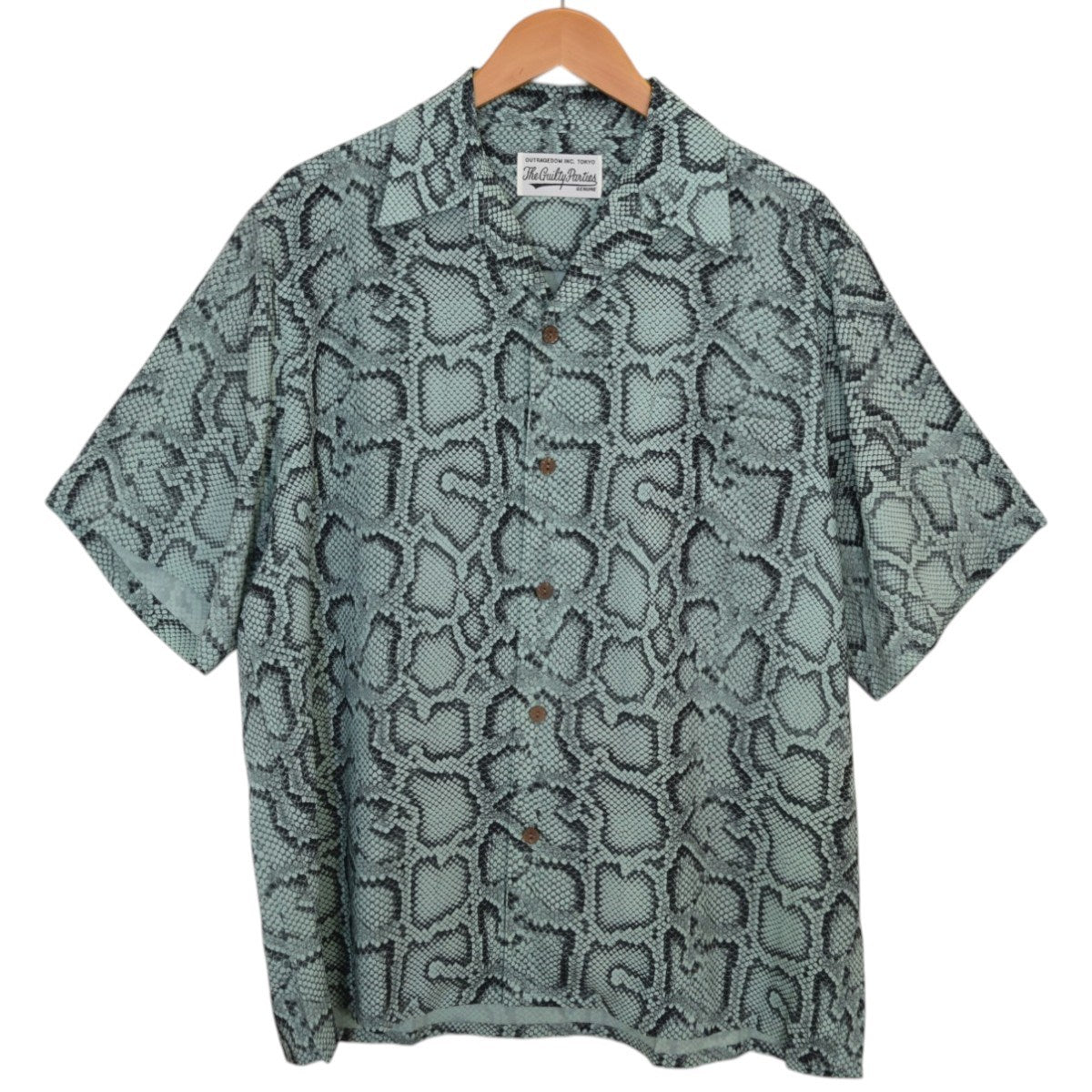 HAWAIIAN SHIRT S／S(TYPE-9)パイソン柄アロハシャツ 2022SS