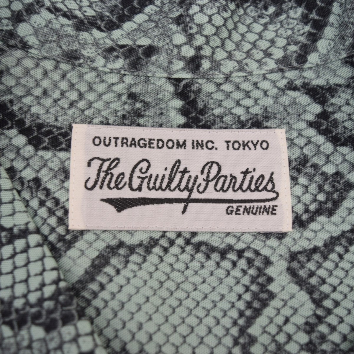 HAWAIIAN SHIRT S／S(TYPE-9)パイソン柄アロハシャツ 2022SS