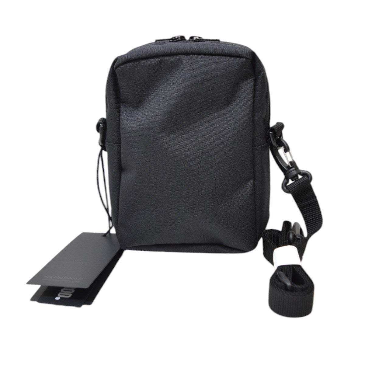 ネイバーフッド ミニ バーチカル バッグ 25SS ブラック NEIGHBORHOOD(ネイバーフッド) MINI VERTICAL BAGミニバッグ