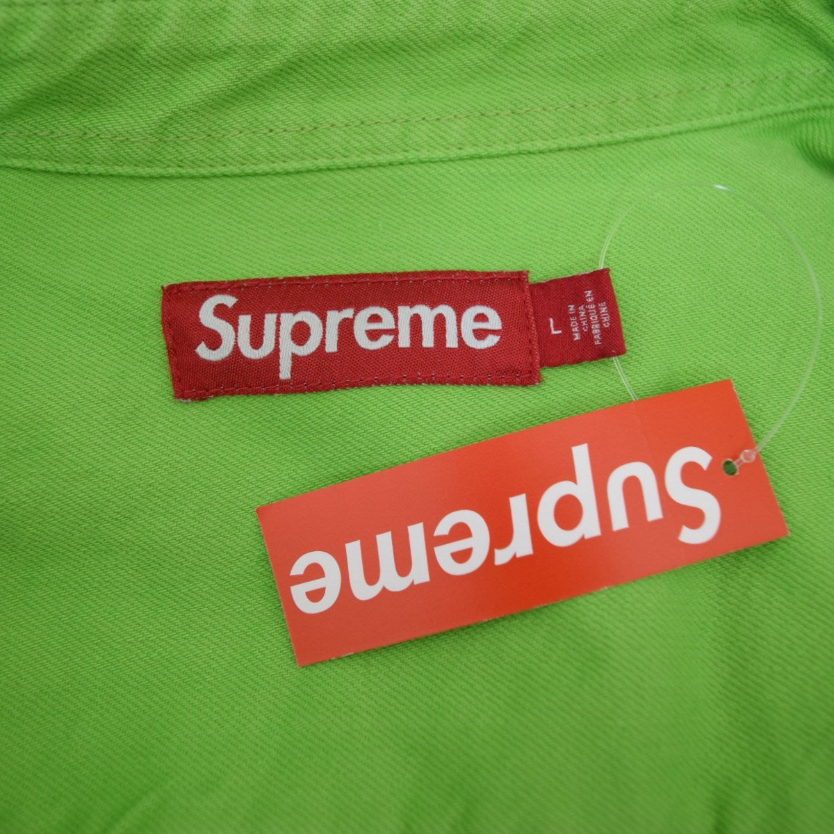 Supreme Loose Fit S／S Denim Painter ShirtSSデニムペインターシャツ 古着・中古-5枚目のアイテム画像
