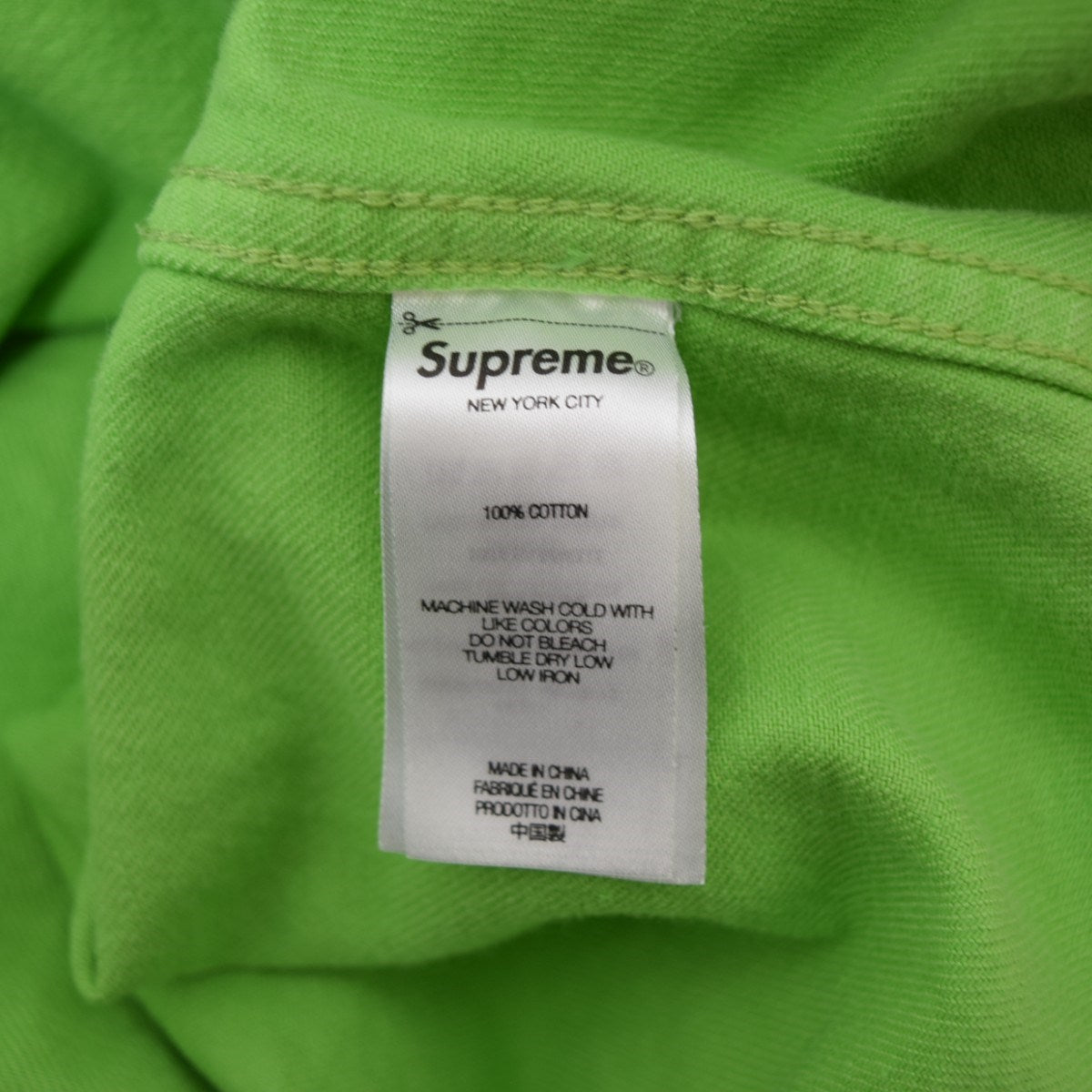 Supreme Loose Fit S／S Denim Painter ShirtSSデニムペインターシャツ 古着・中古-6枚目のアイテム画像