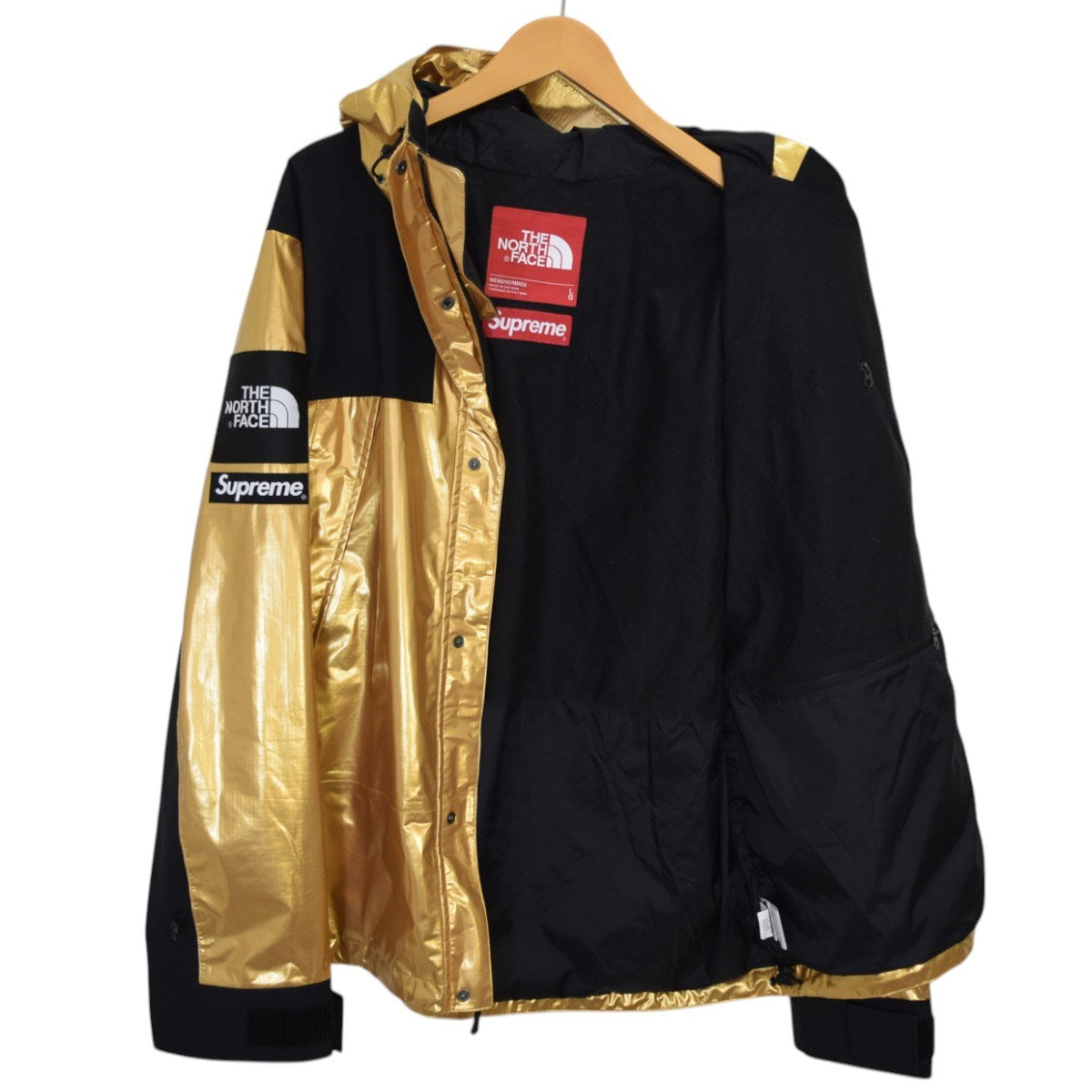 Supreme×THE NORTH FACE METALLIC MOUNTAIN JACKETメタリック
