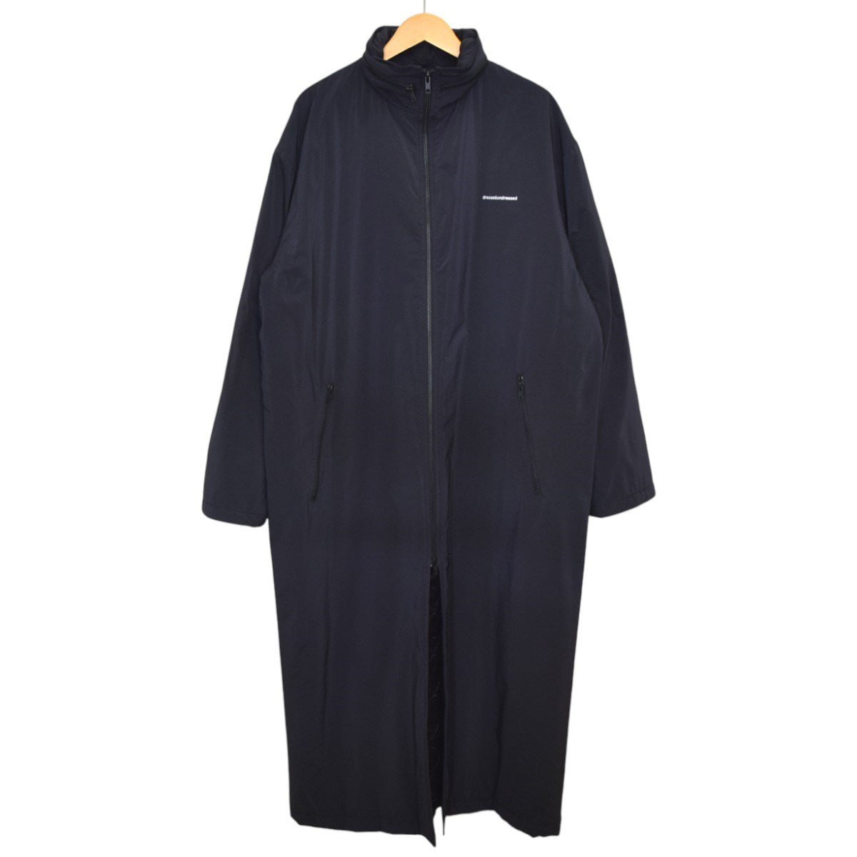 【新品】DRESSEDUNDRESSEDドレスドアンドレスド　透けトレンチコート DRESSEDUNDRESSED(ドレスドアンドレスド) トレンチコート ブラック