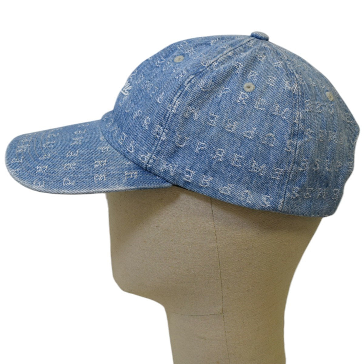 Supreme(シュプリーム) Jacquard Logos denim 6 Panelデニム キャップ
