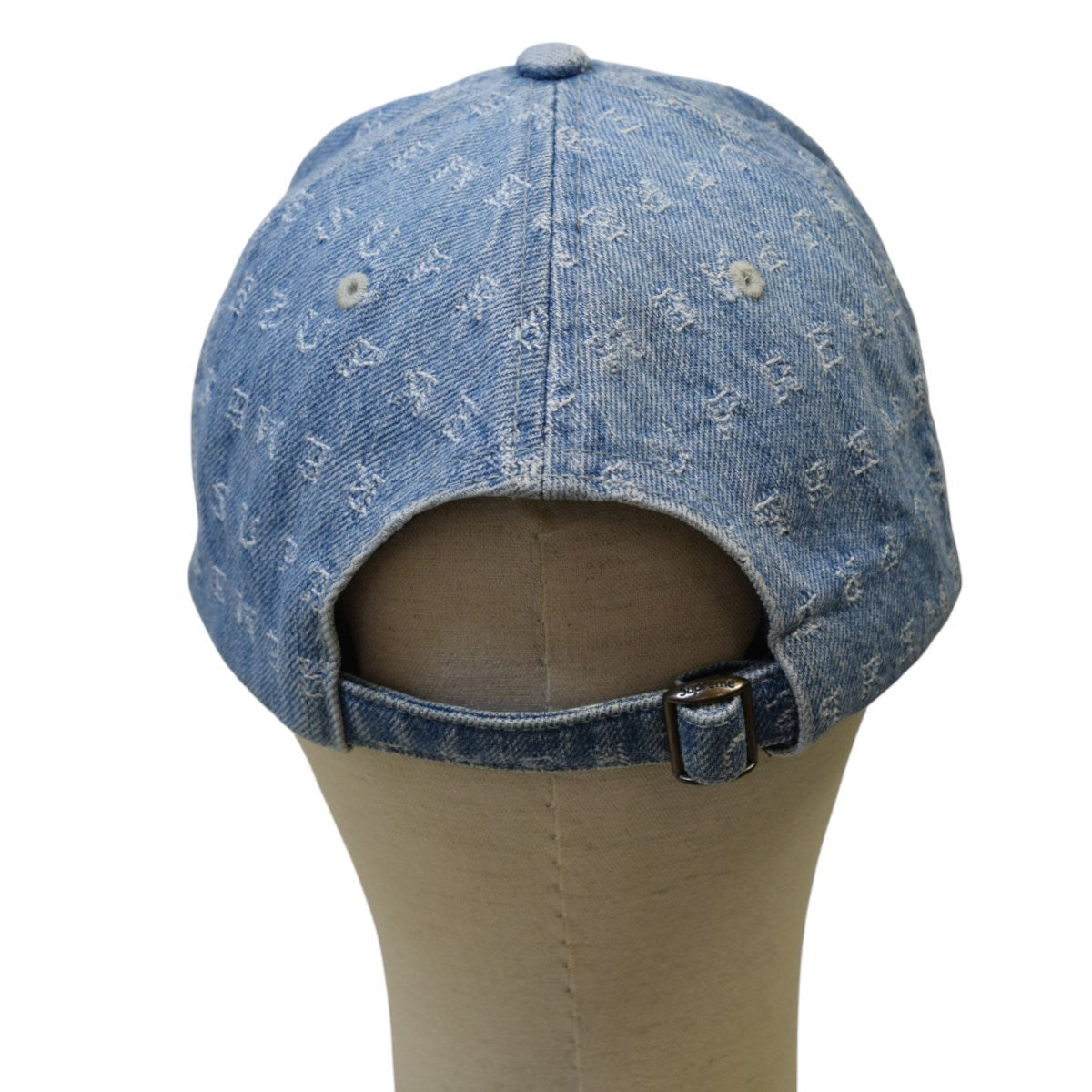 Supreme Jacquard Logos denim 6 Panelデニム キャップ 2020SS 古着・中古-4枚目のアイテム画像