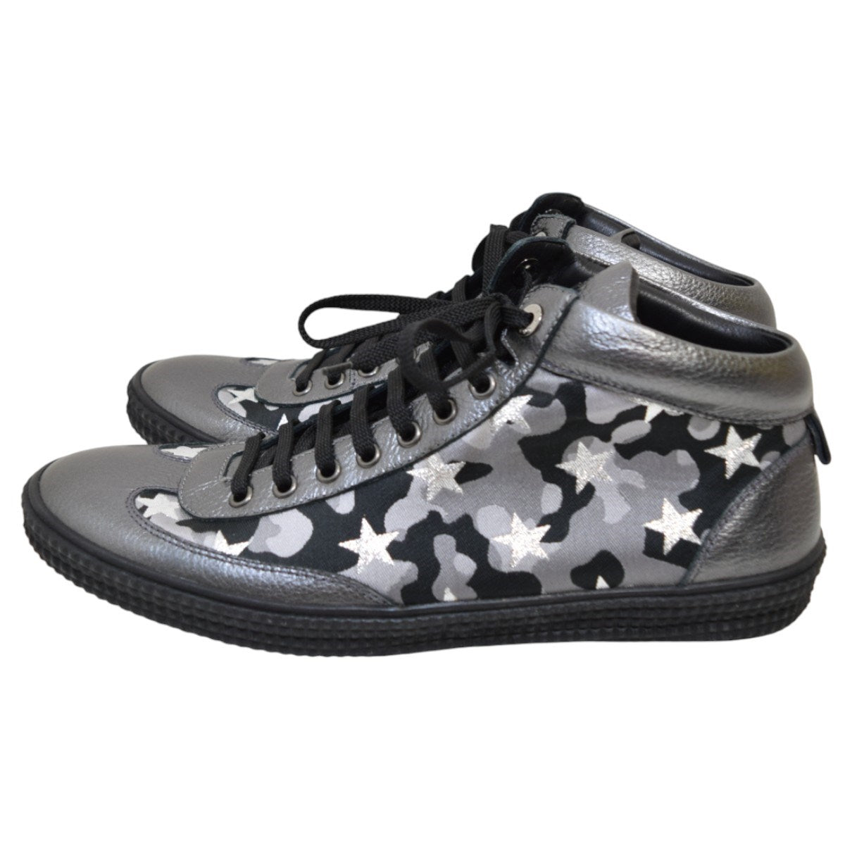 JIMMY CHOO VARLEYミッドカットスニーカーCSJ161 古着・中古-2枚目のアイテム画像