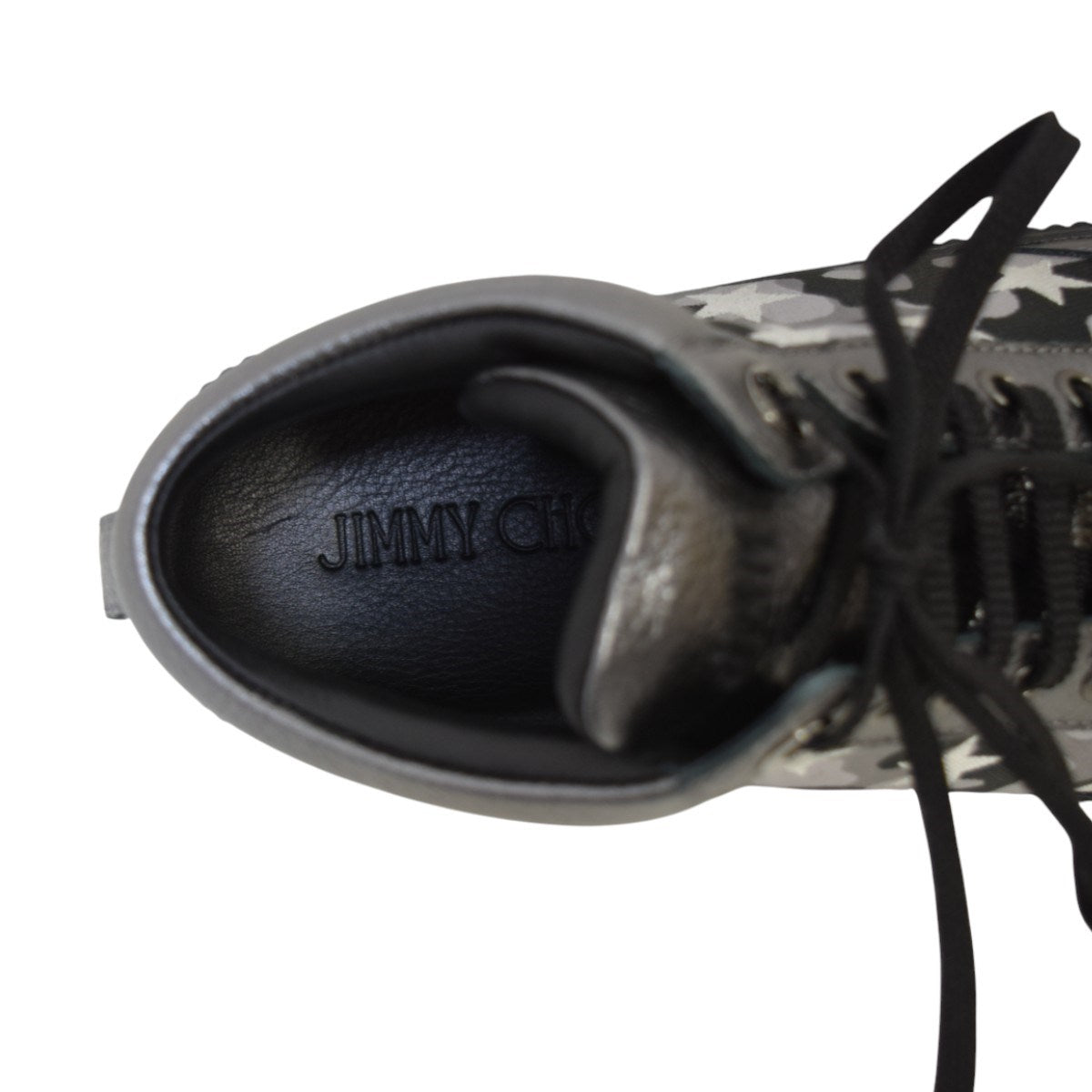 JIMMY CHOO VARLEYミッドカットスニーカーCSJ161 古着・中古-6枚目のアイテム画像
