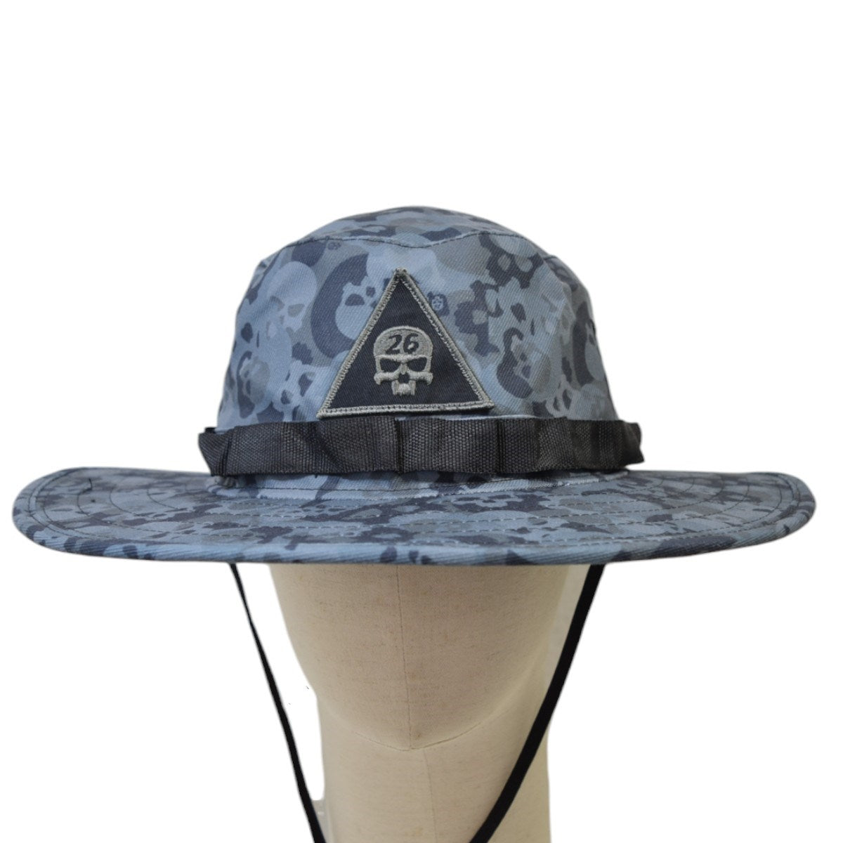 PXG×New Era ダークネススカルカモブッシュハット 古着・中古-2枚目のアイテム画像