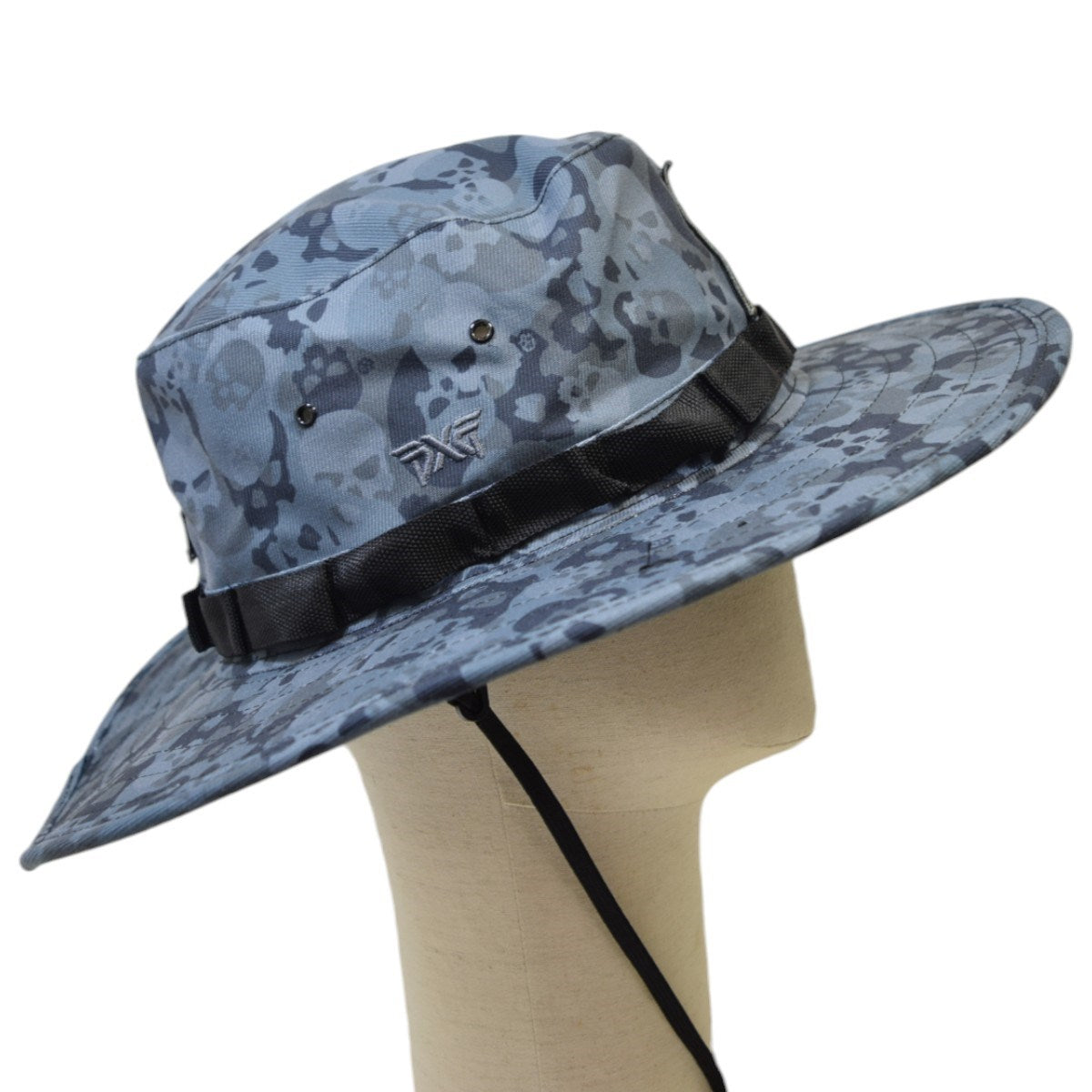 PXG×New Era ダークネススカルカモブッシュハット 古着・中古-5枚目のアイテム画像