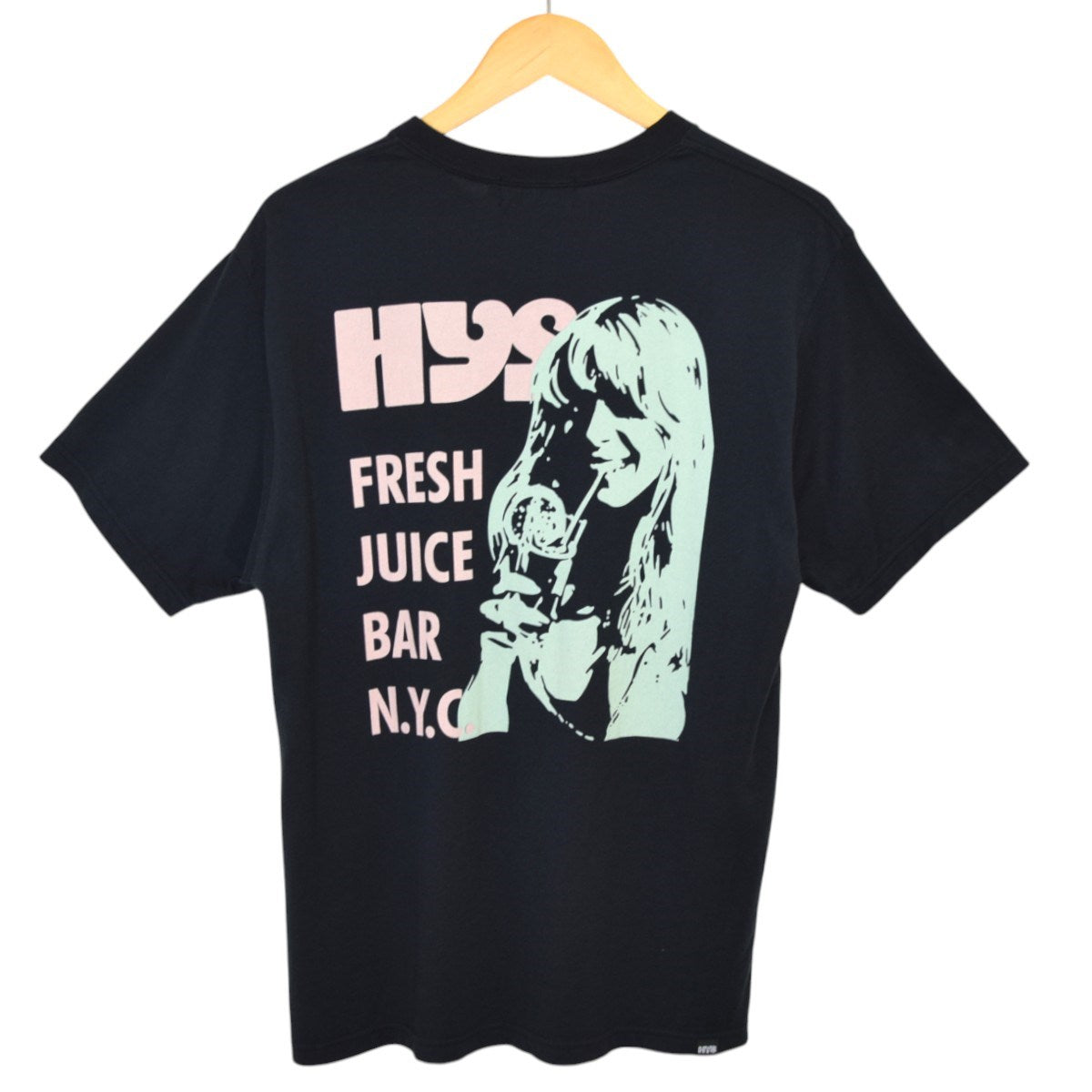 Hysteric Glamour FRESH JUICE BAR TシャツプリントTシャツ 2025SS02251CT27 古着・中古-1枚目のアイテム画像
