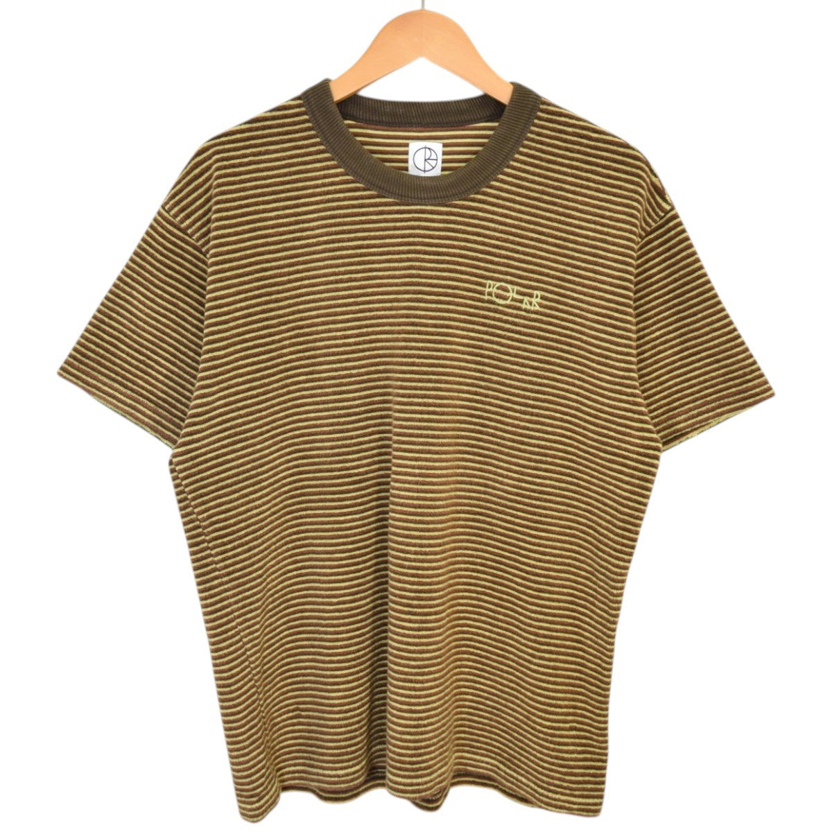 パイルボーダーTシャツ