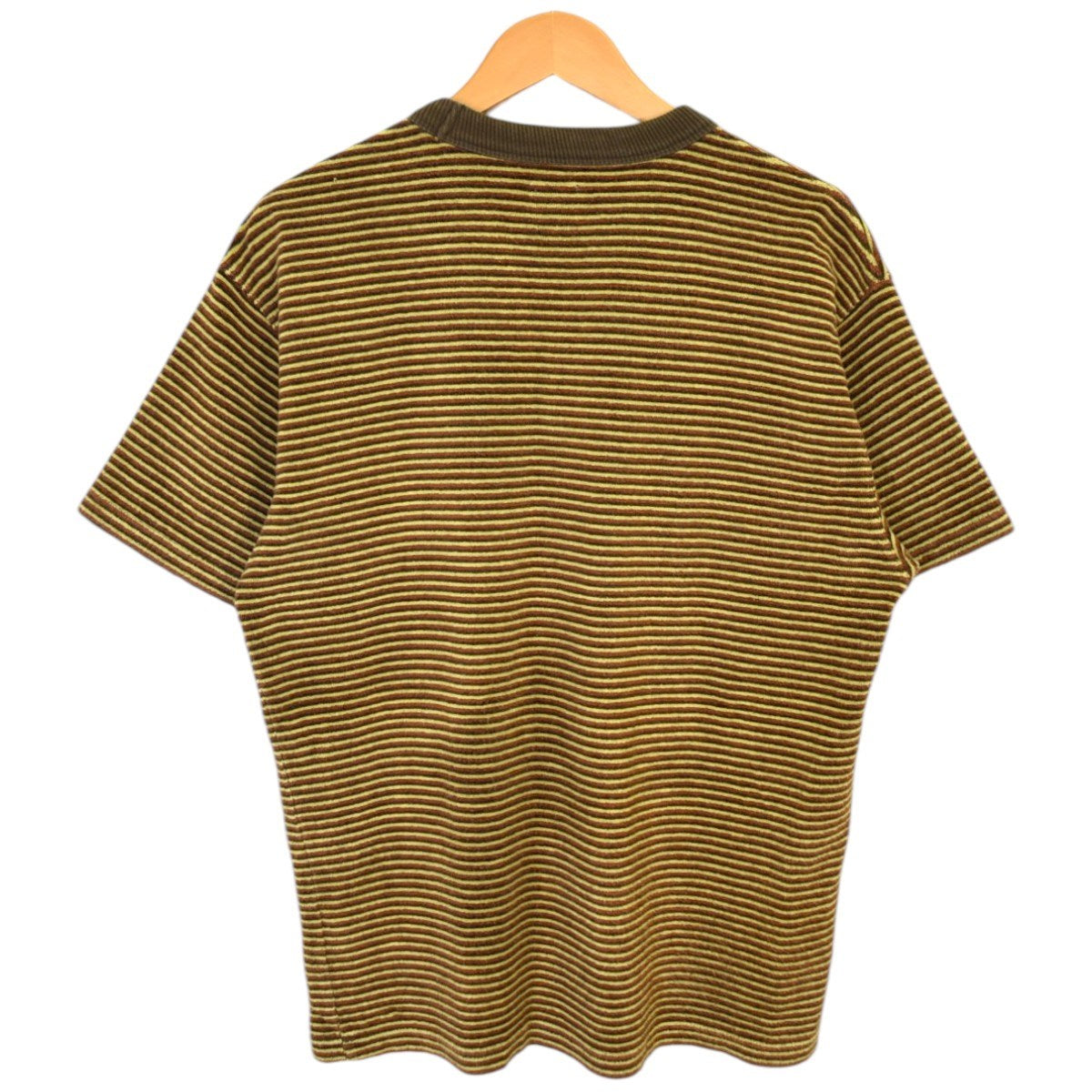 パイルボーダーTシャツ