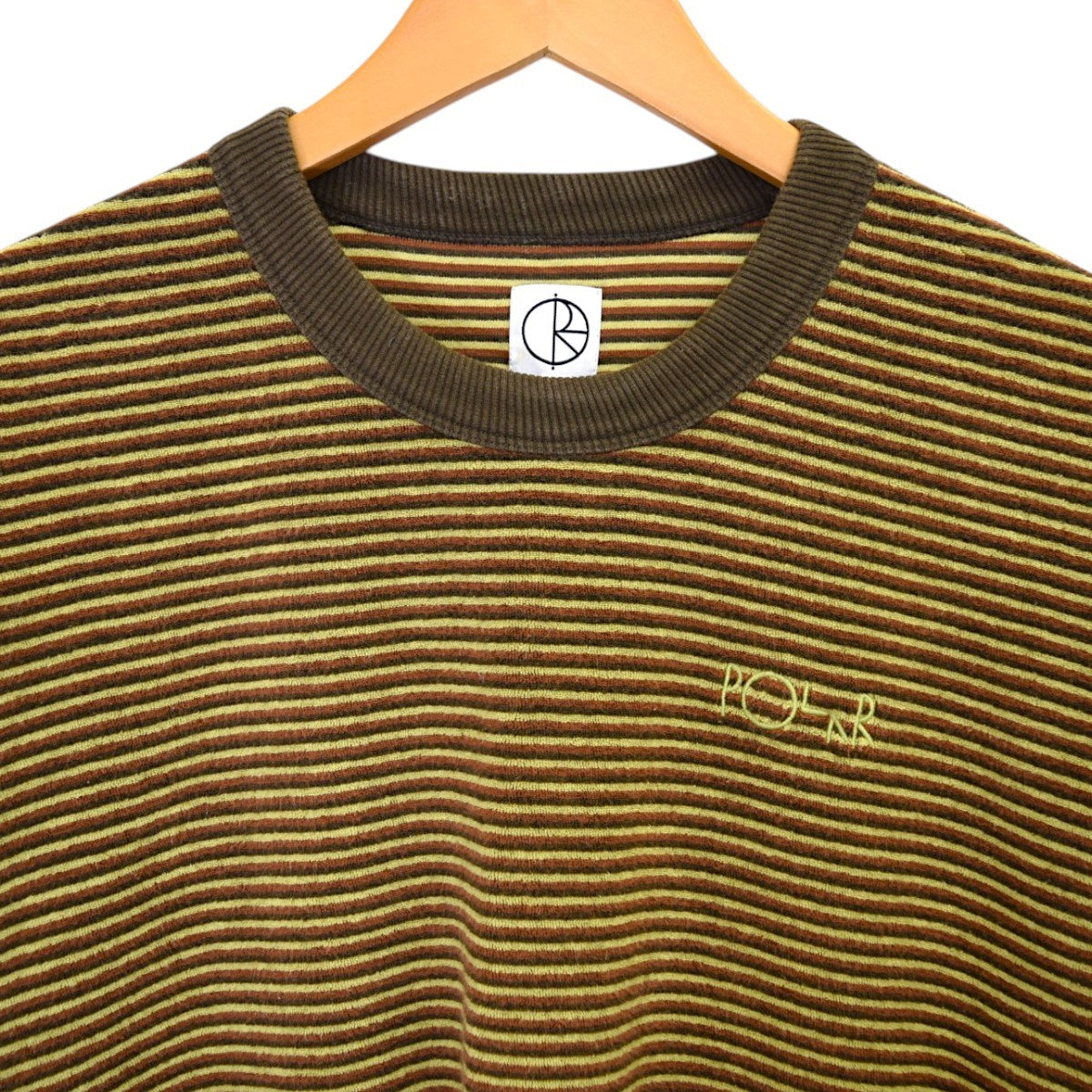 パイルボーダーTシャツ