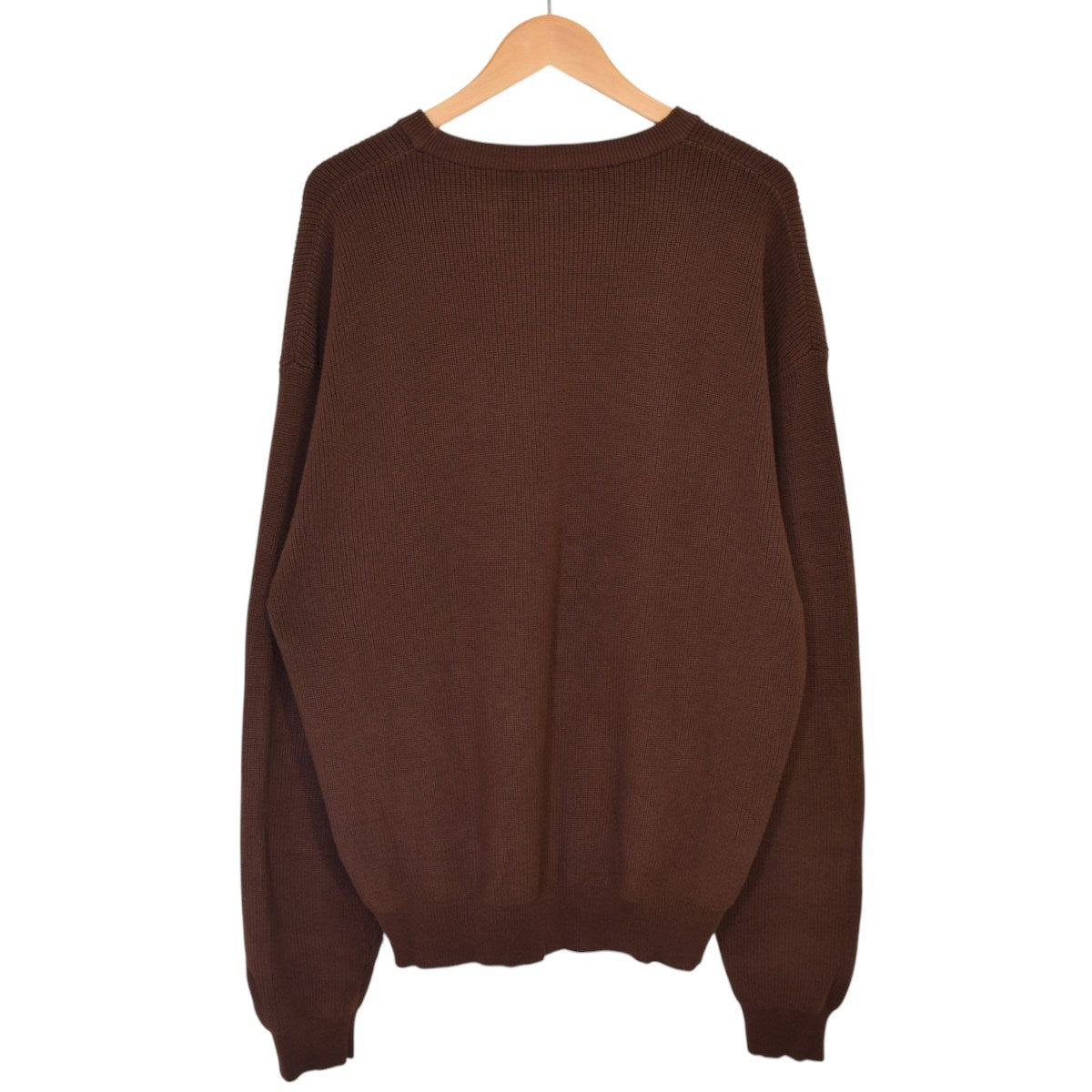 PASS~PORT Organic Cotton Stripe Knit Sweaterオーガニックコットンクルーネックニット 古着・中古-2枚目のアイテム画像