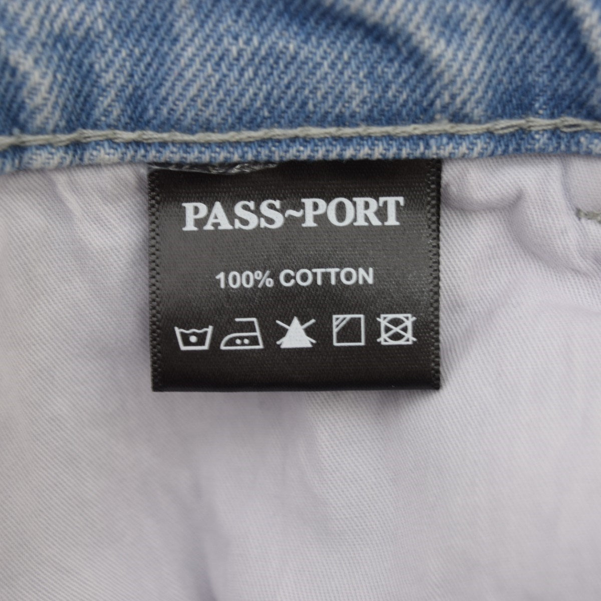 PASS~PORT デニムパンツ 古着・中古-7枚目のアイテム画像