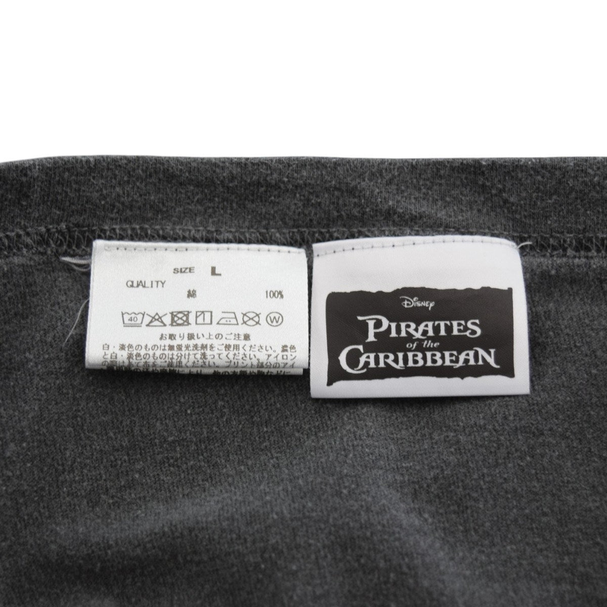 PIRATES OF THE CARIBBENパイレーツオブカリビアン プリントTシャツ
