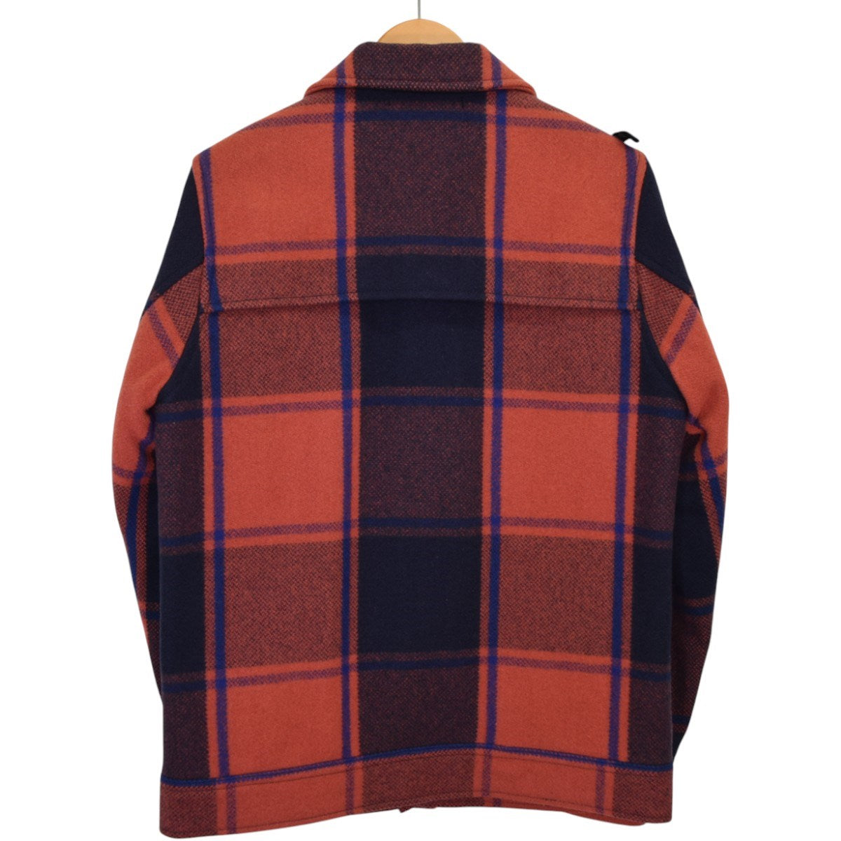 LAMBER JACK／JACKET．WOOL．MELTONチェックメルトンジャケット122GWDT-JKM06