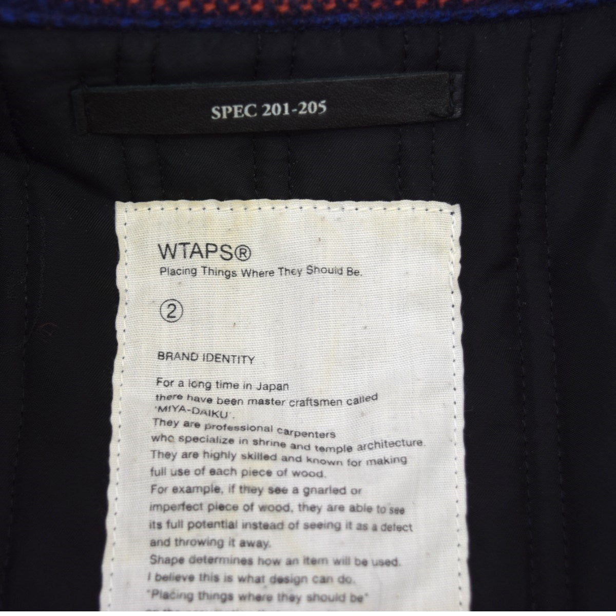 DESCENDANT MELTON JACKET ブロックチェック wtaps WTAPS＞WRECKER / JACKET / WOPL. MELTON. TEXTILE | MAKES ONLINE STORE