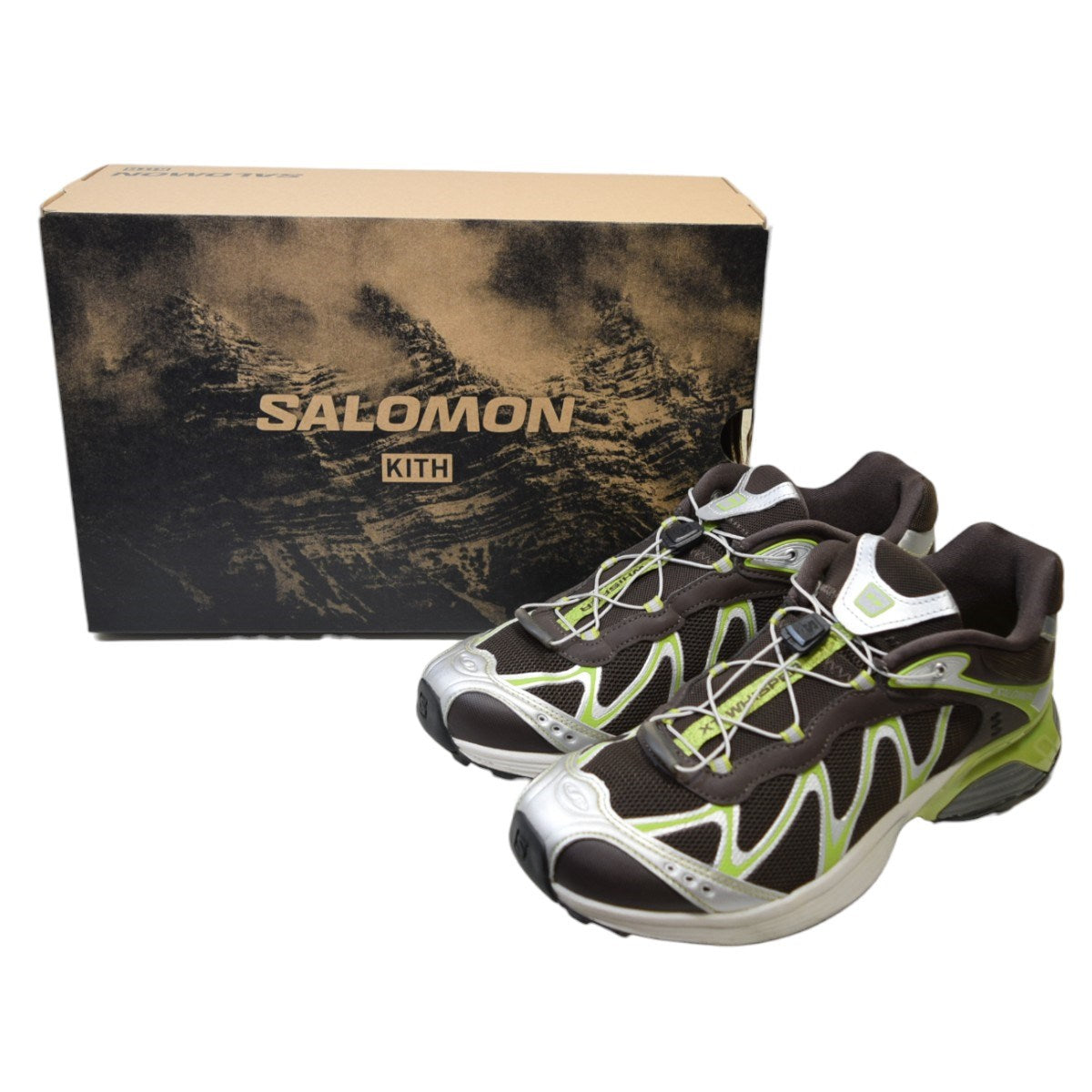 SALOMON×KITH XT-WHISPERXTウィスパー479049 479049 ブラウン×グリーン
