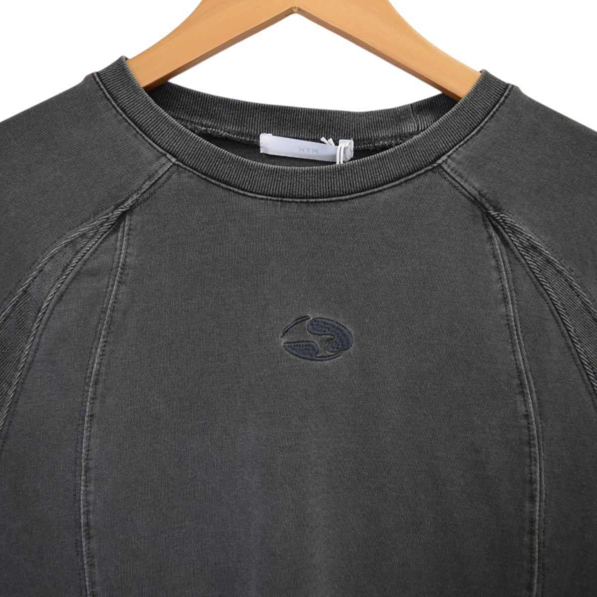 CURVED SEAM VINTAGE WASHED TEETシャツWYsc1271
