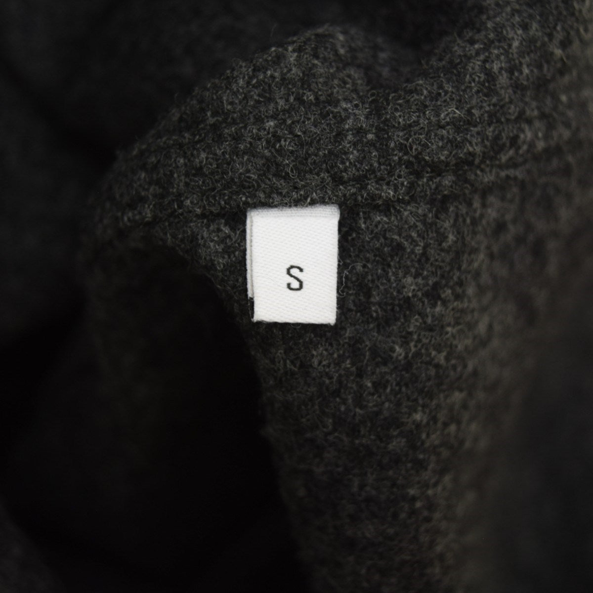 Hed Mayner(ヘドメイナー) scarf collar shirtスカーフカラーウール