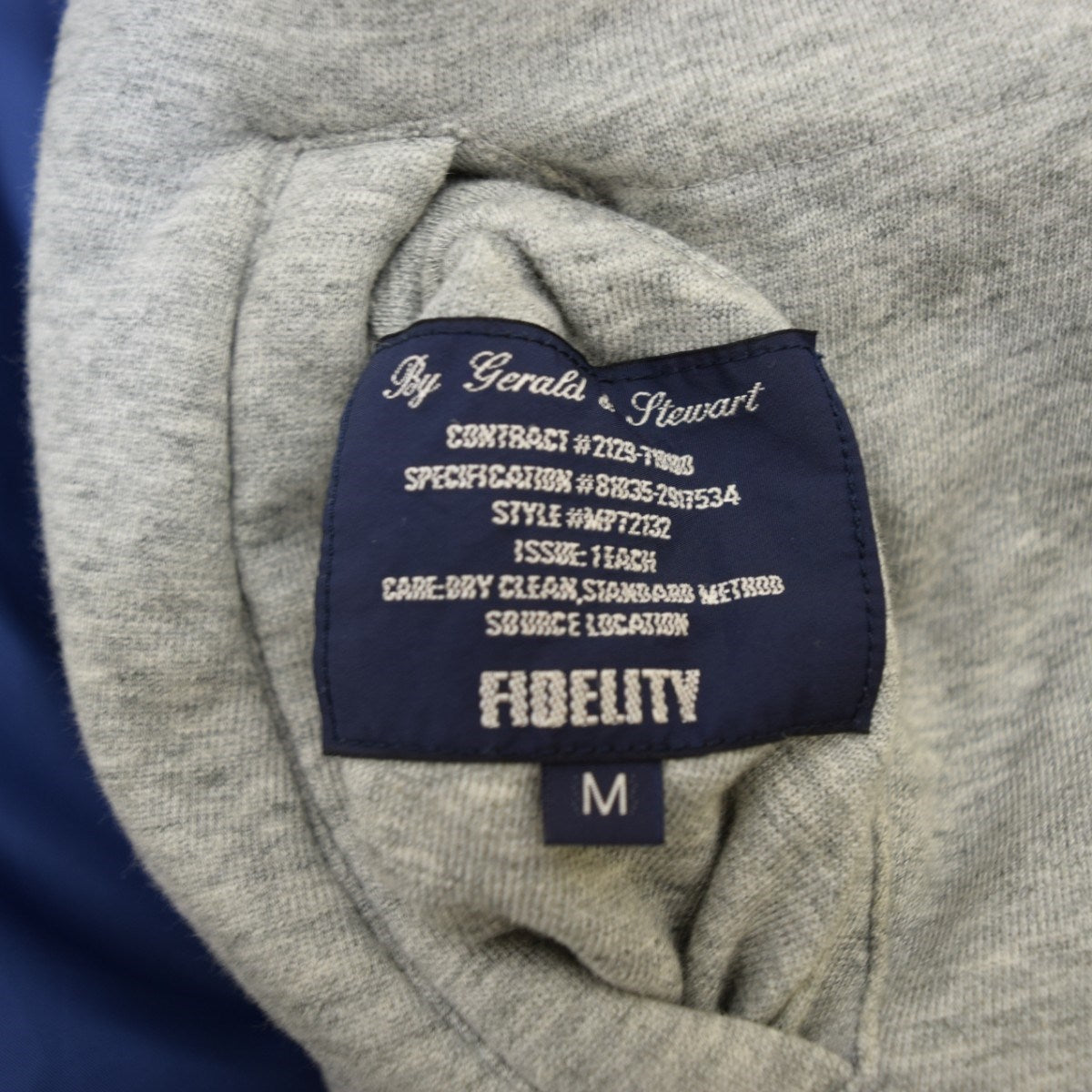 FIDELITY リバーシブル中綿ベスト 古着・中古-6枚目のアイテム画像