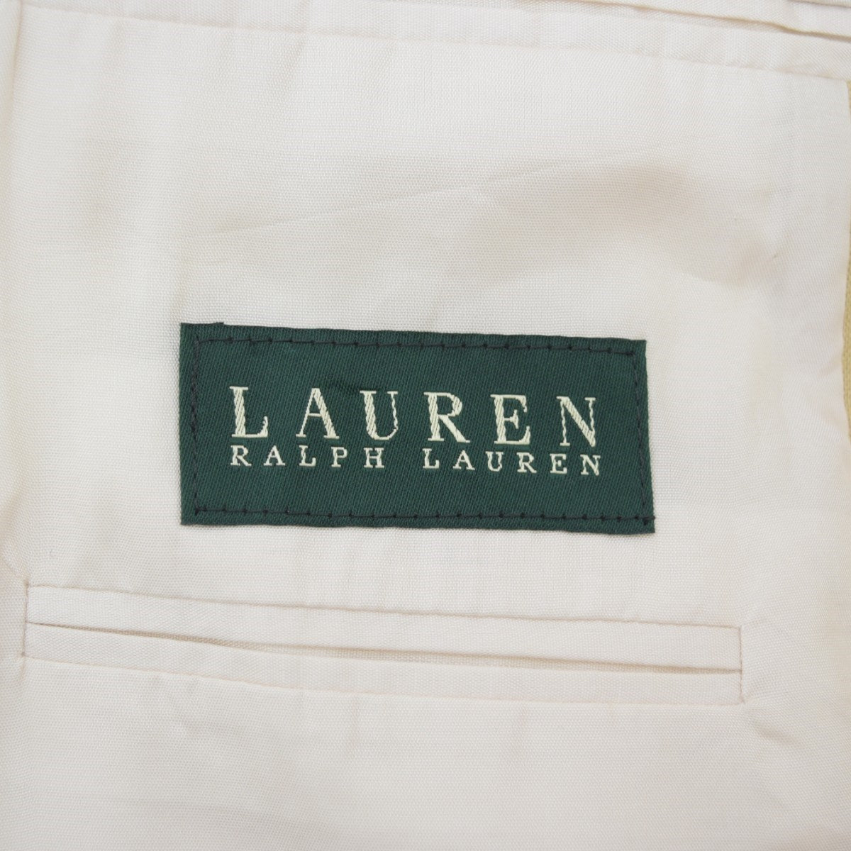 LAUREN RALPH LAUREN リネンコットン3Bジャケット 古着・中古-7枚目のアイテム画像