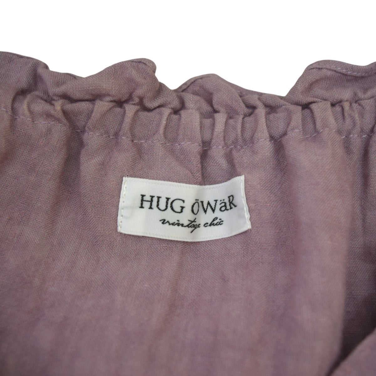 Hug O’War リネンフリルティアードワンピース 古着・中古-5枚目のアイテム画像