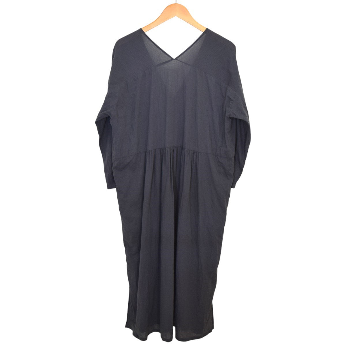 evam eva cotton one pieceカシュクールワンピース 2024SSE241T041 古着・中古-2枚目のアイテム画像