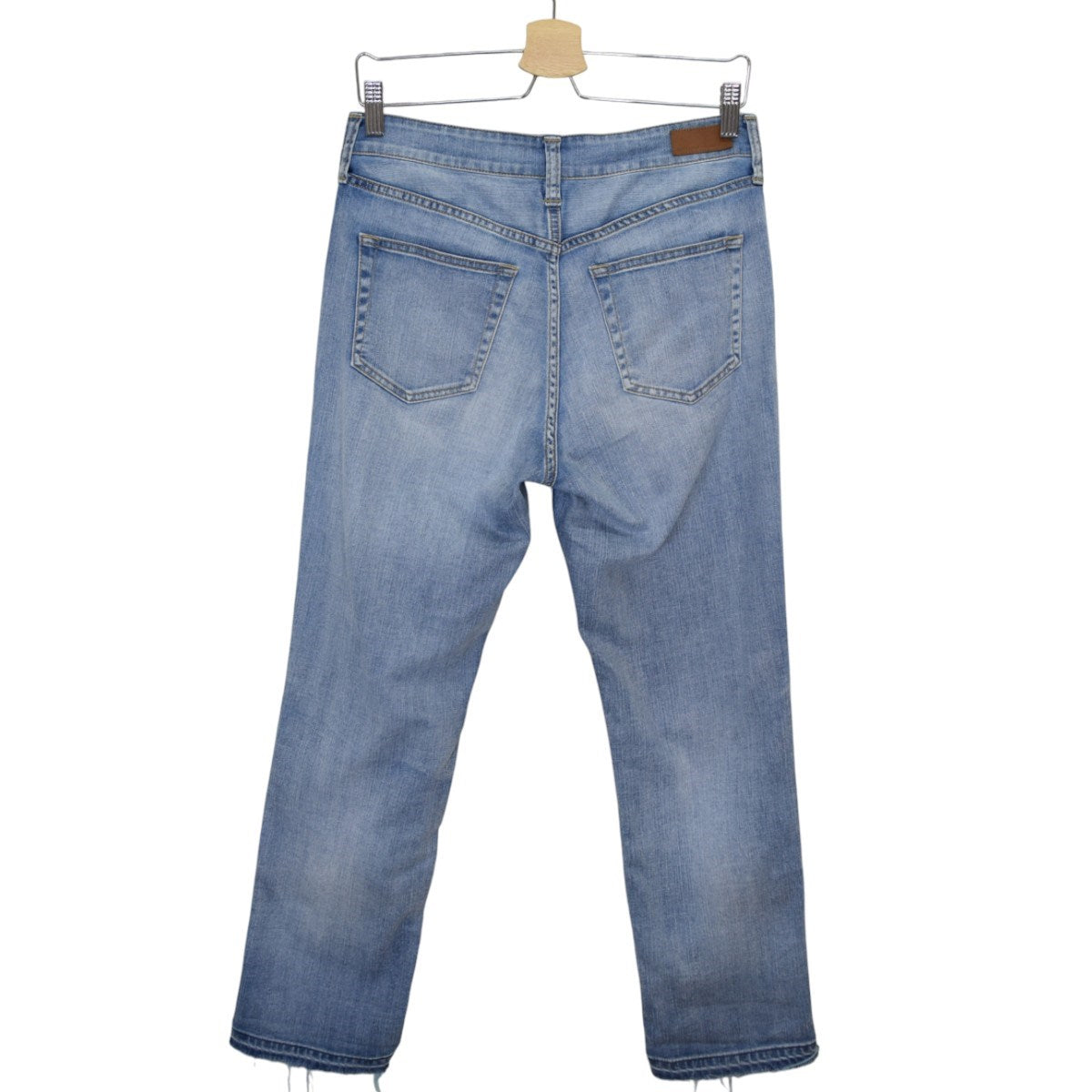 Hug O’War オリジナルデニムパンツ(中空糸)フリンジデニムパンツ 2024SS 古着・中古-2枚目のアイテム画像