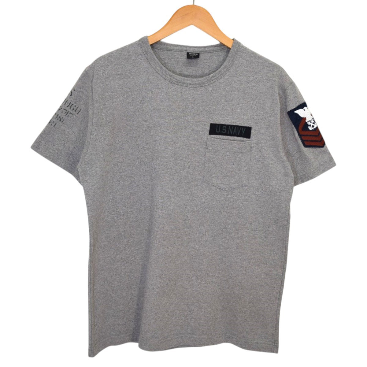 ワッペンポケットTシャツ