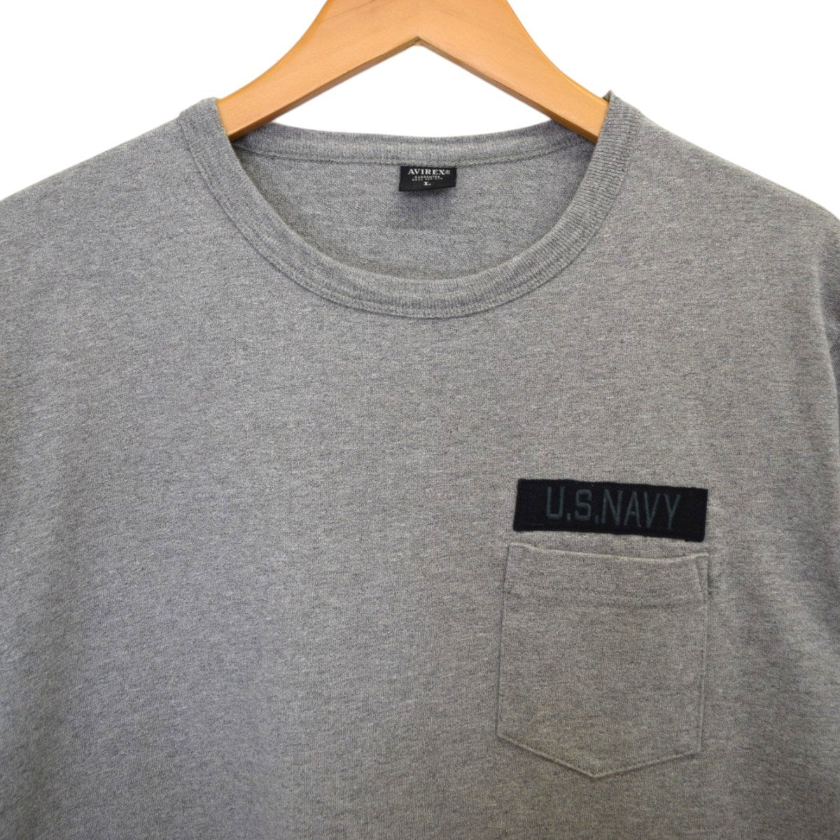 ワッペンポケットTシャツ