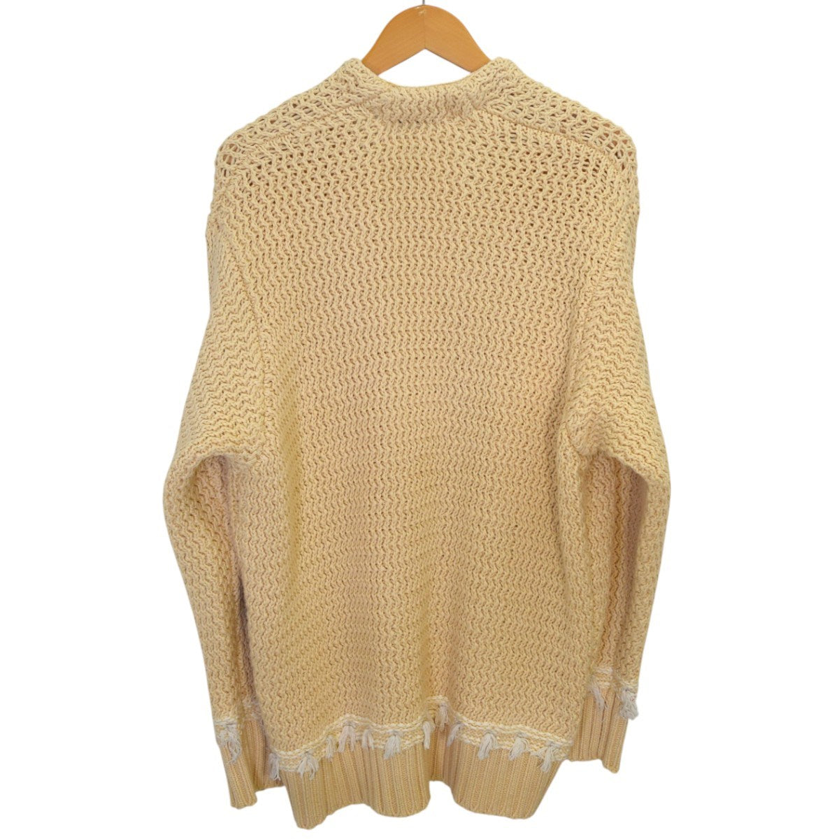 Johnbull ジャガードステッチニットトッパーカーディガンJL243N01 古着・中古-2枚目のアイテム画像