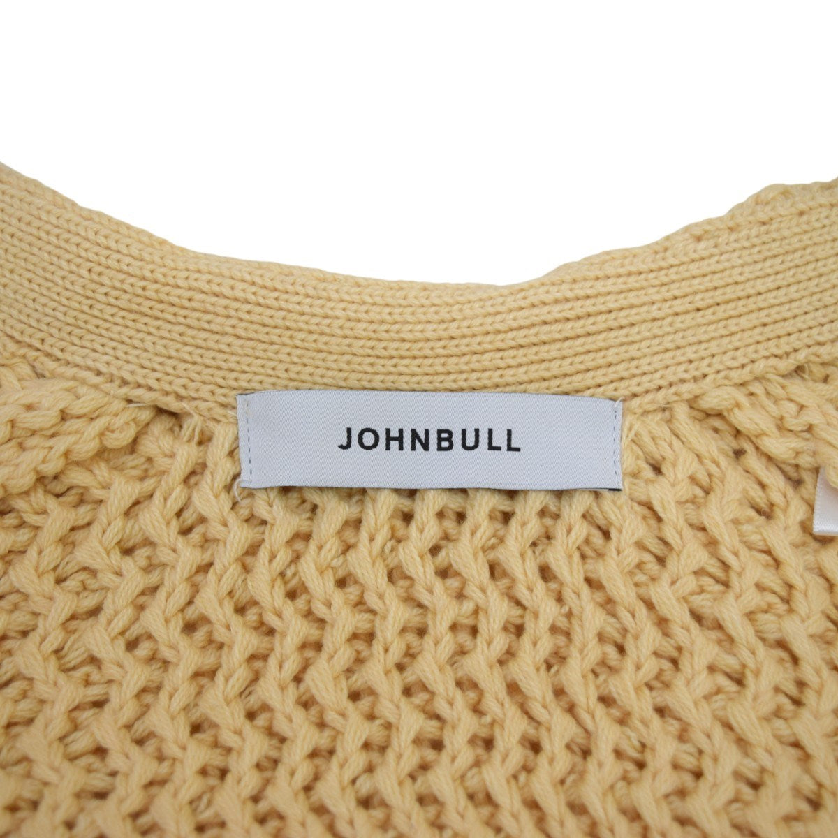 Johnbull ジャガードステッチニットトッパーカーディガンJL243N01 古着・中古-5枚目のアイテム画像