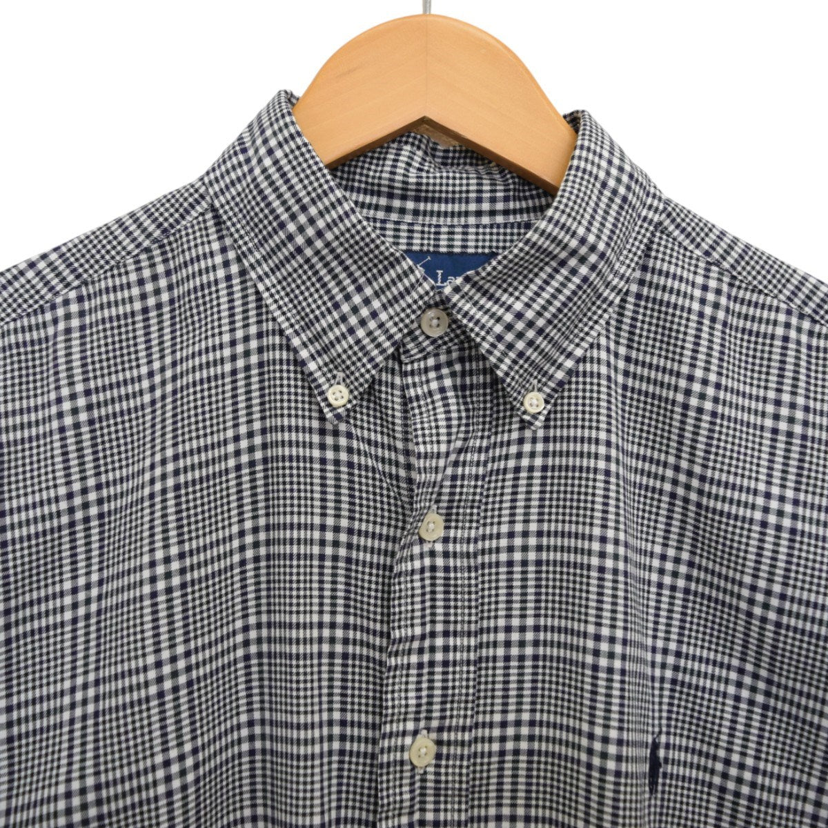 BLAKEボタンダウンチェックシャツ