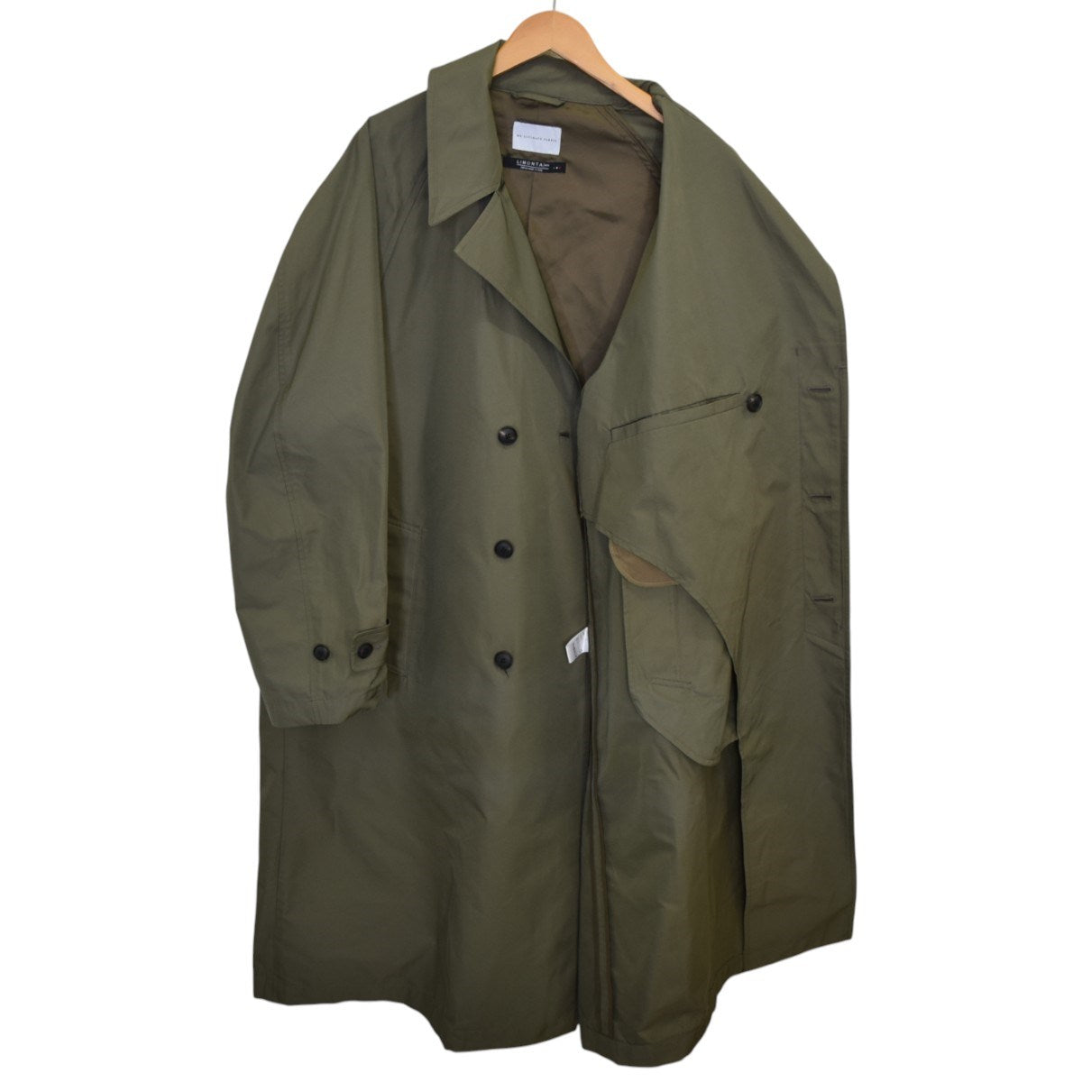 MB ULTIMATE FABRIC MEMORY TWILL シングルトレンチコート by LIMONTA ITALY24MB-01 古着・中古-3枚目のアイテム画像