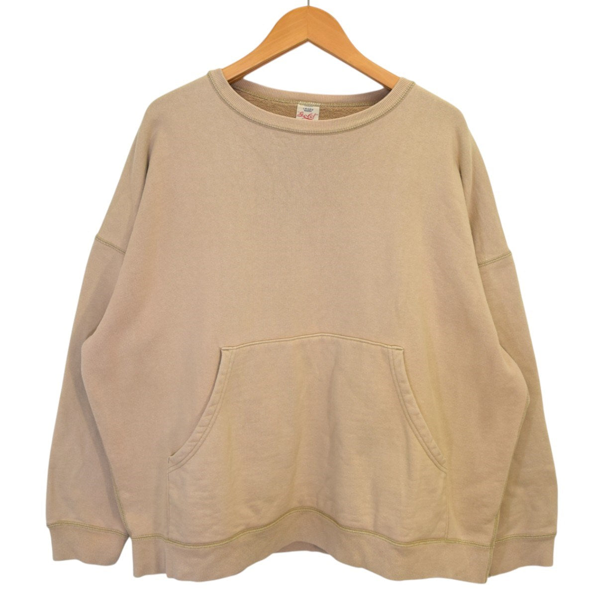 GOLD BIG POCKET CREW NECK SWEATクルーネックスウェットGL68555 古着・中古-1枚目のアイテム画像