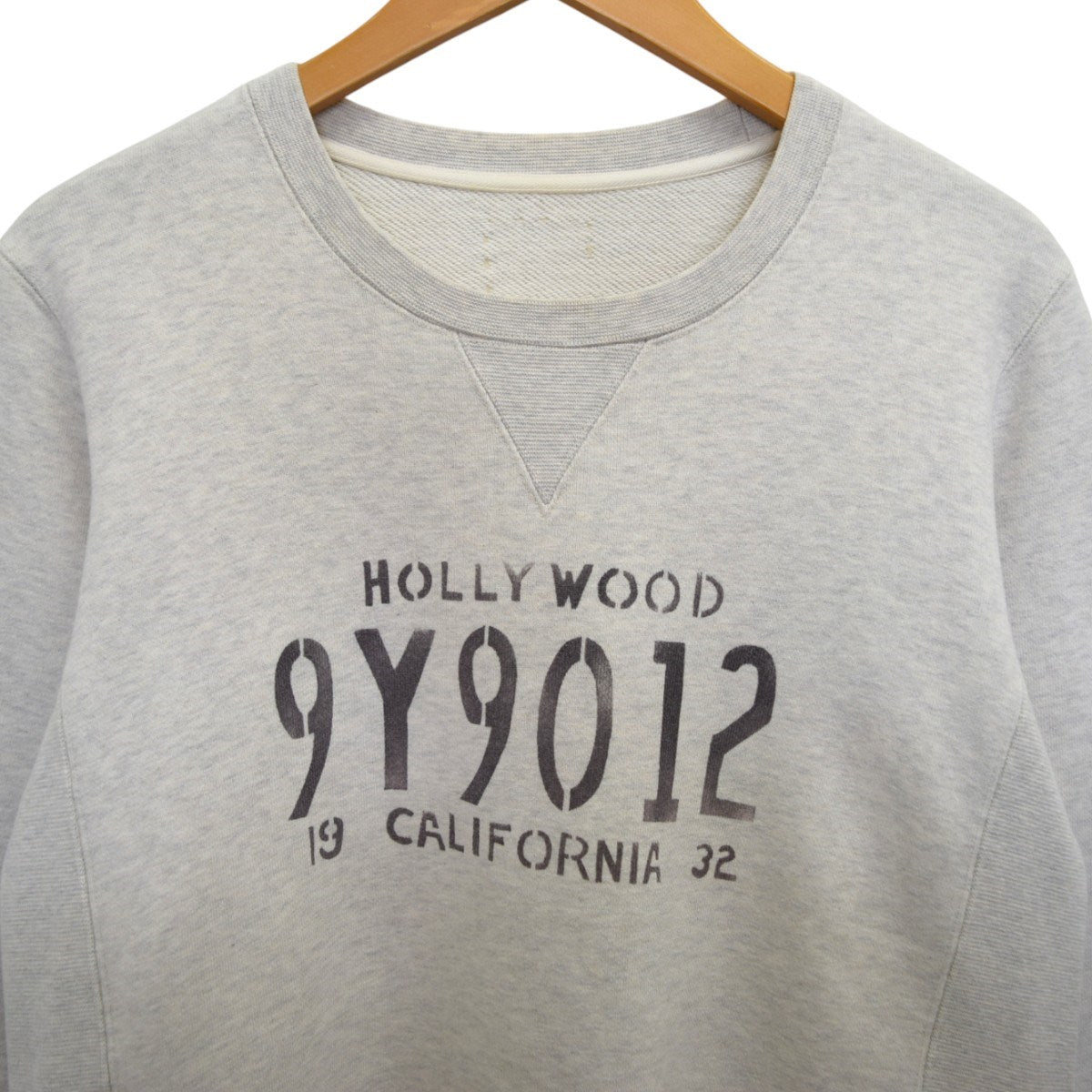 VISVIM STENCIL VINTAGE CREW L／Sクルーネックスウェット0117105010029 古着・中古-3枚目のアイテム画像