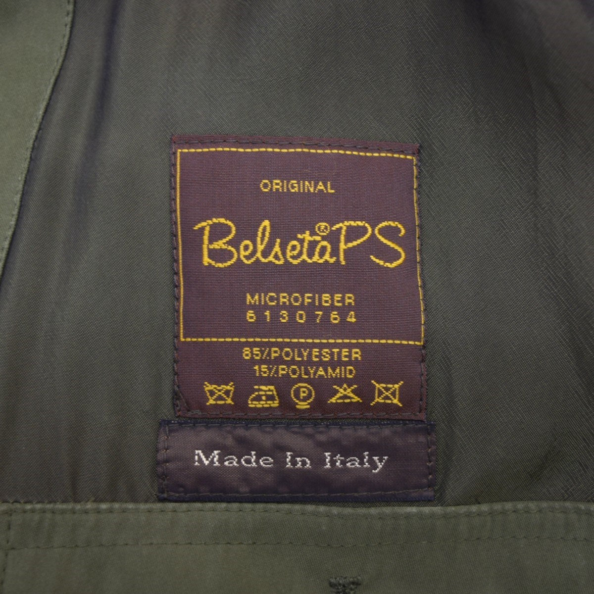 1枚袖バルマカーンコート Belsetaマイクロファイバー生地 イタリア製 80Sヴィンテージ