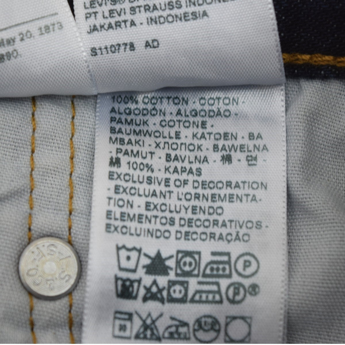 501Original Jeans for womanデニムパンツ125010558