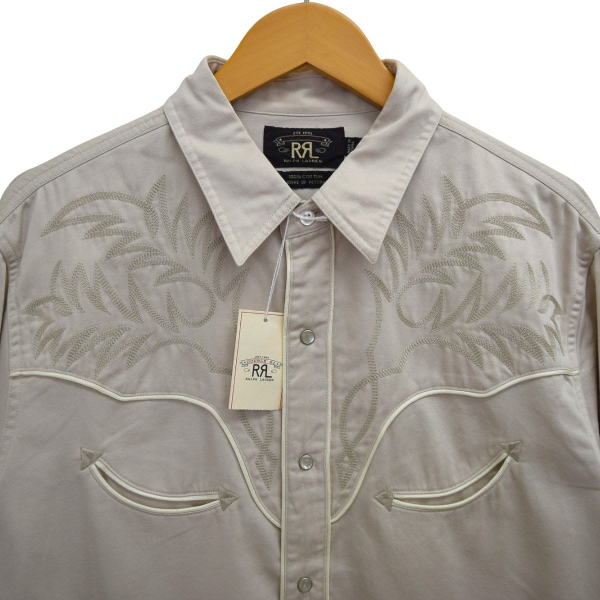 EMBROIDERED WESTERN SHIRTS刺繍ウエスタンシャツ EXCLUCIVE OF DECOLATION 00SデッドストックMNRRWOVM2C00219