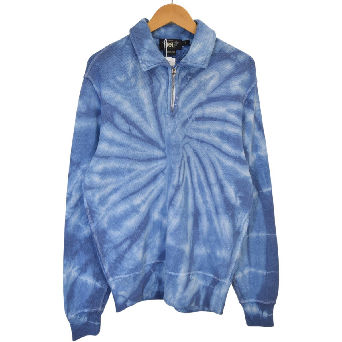 RRL タイダイハーフジップスウェット 古着・中古-1枚目のアイテム画像