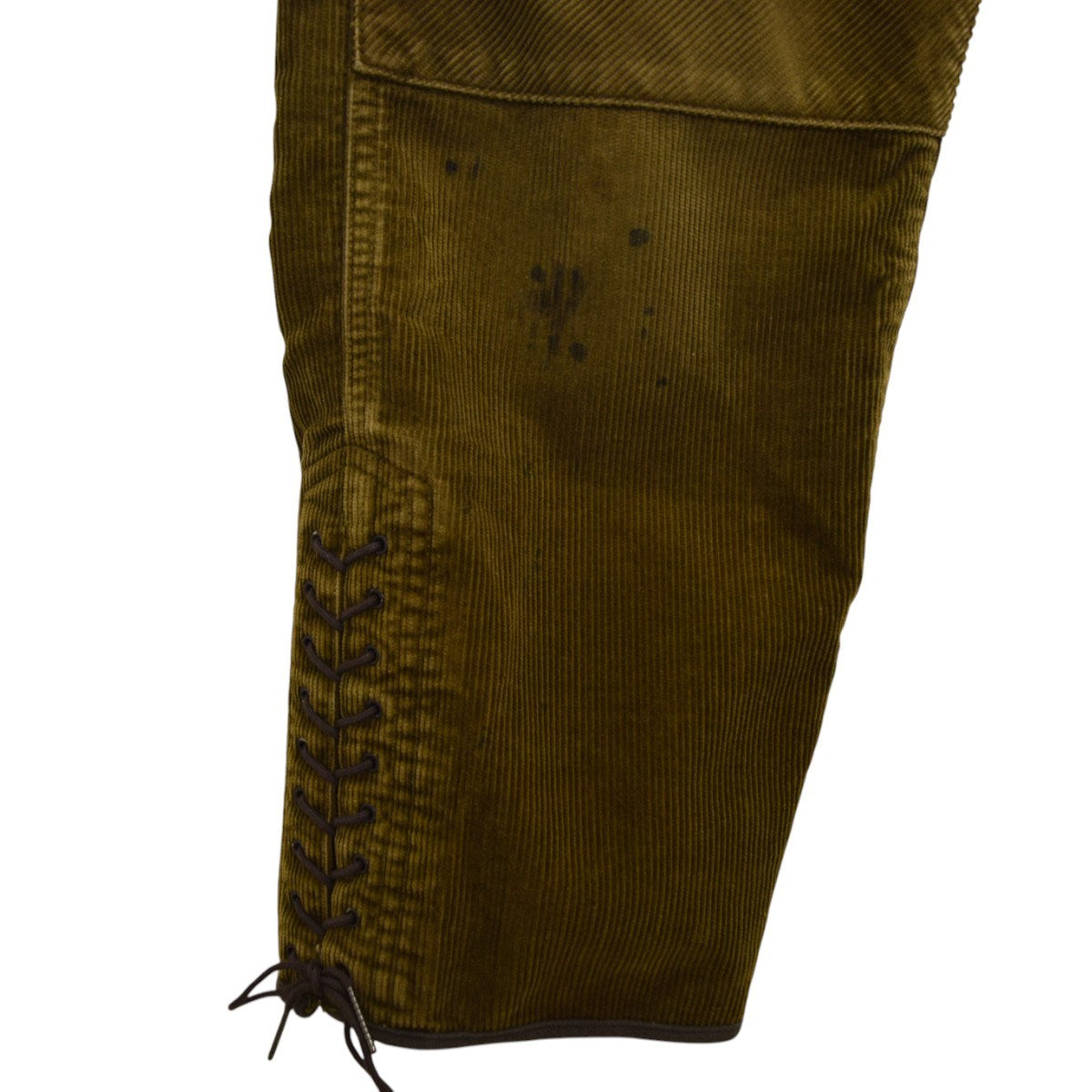 RRL ヴィンテージ加工レースアップコーデュロイパンツMNRRBTMM4100054 古着・中古-4枚目のアイテム画像