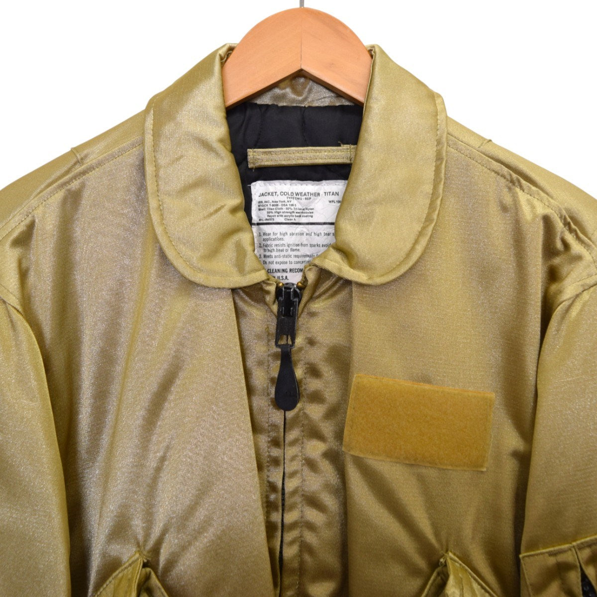 SPIEWAK CWU-55／Pフライトジャケット 90Sヴィンテージ MADE IN USA 古着・中古-4枚目のアイテム画像