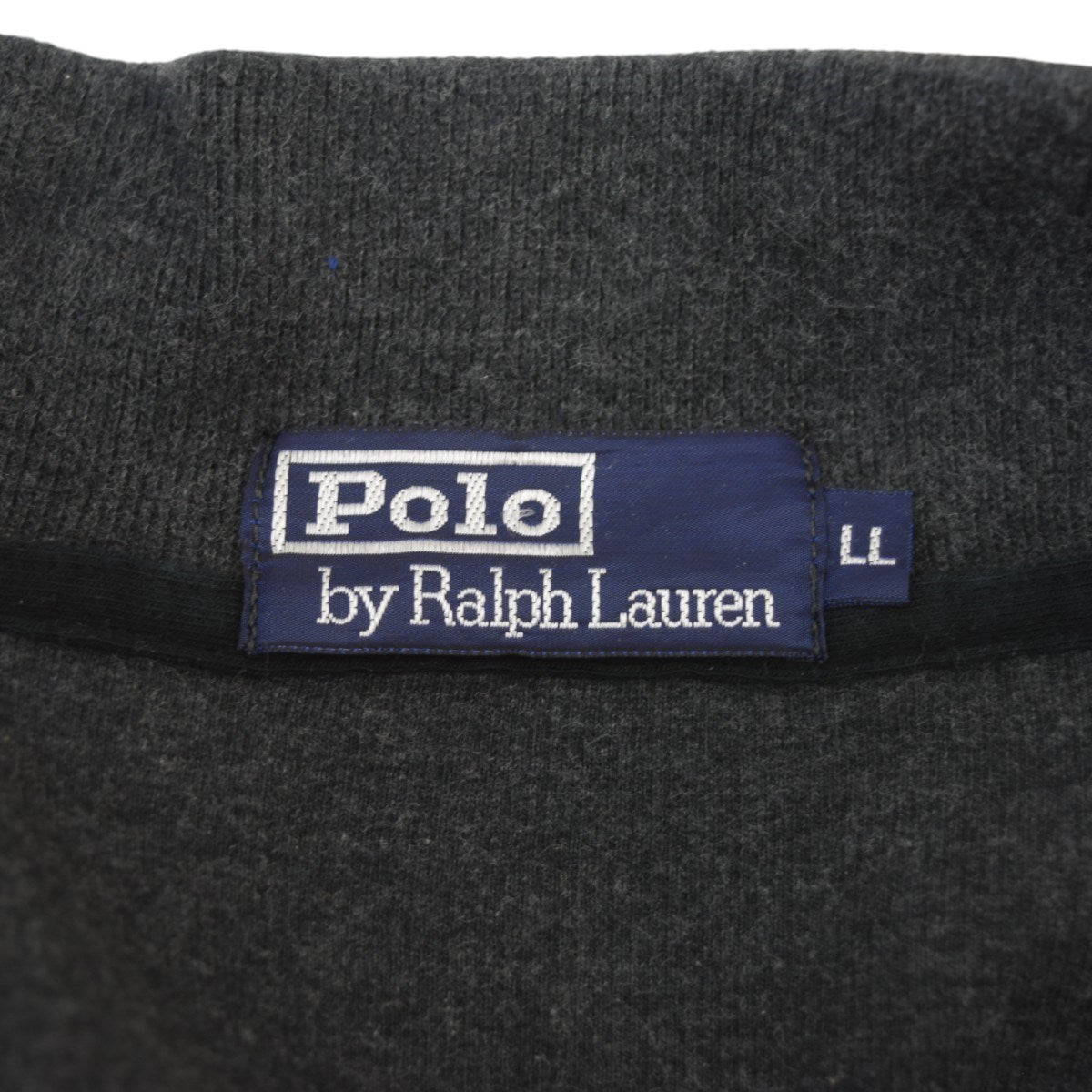 POLO RALPH LAUREN ハーフジップコットンニット 古着・中古-5枚目のアイテム画像